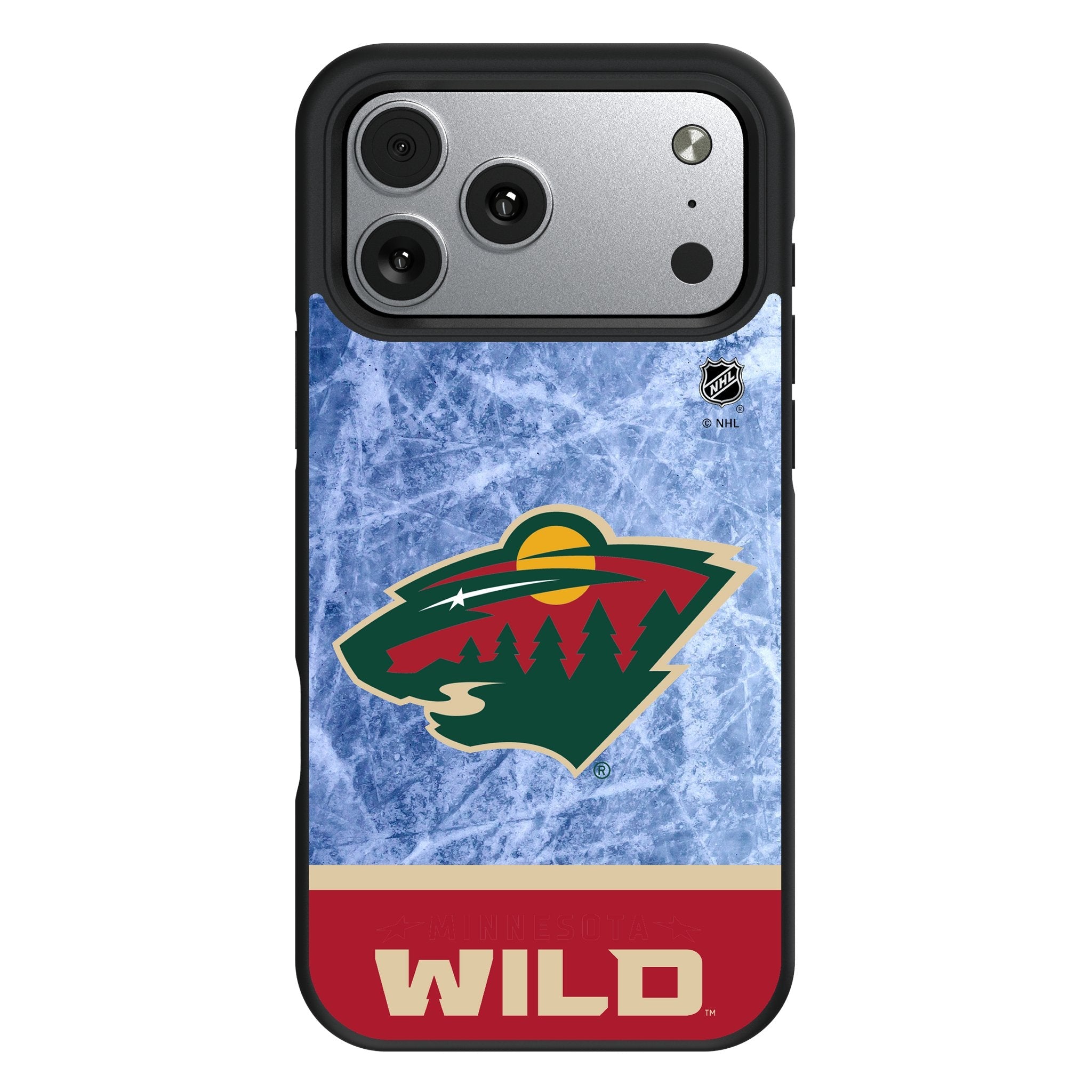 Minnesota Wild Ice Wordmark Bump Phone Case for Apple iPhone 17 Series