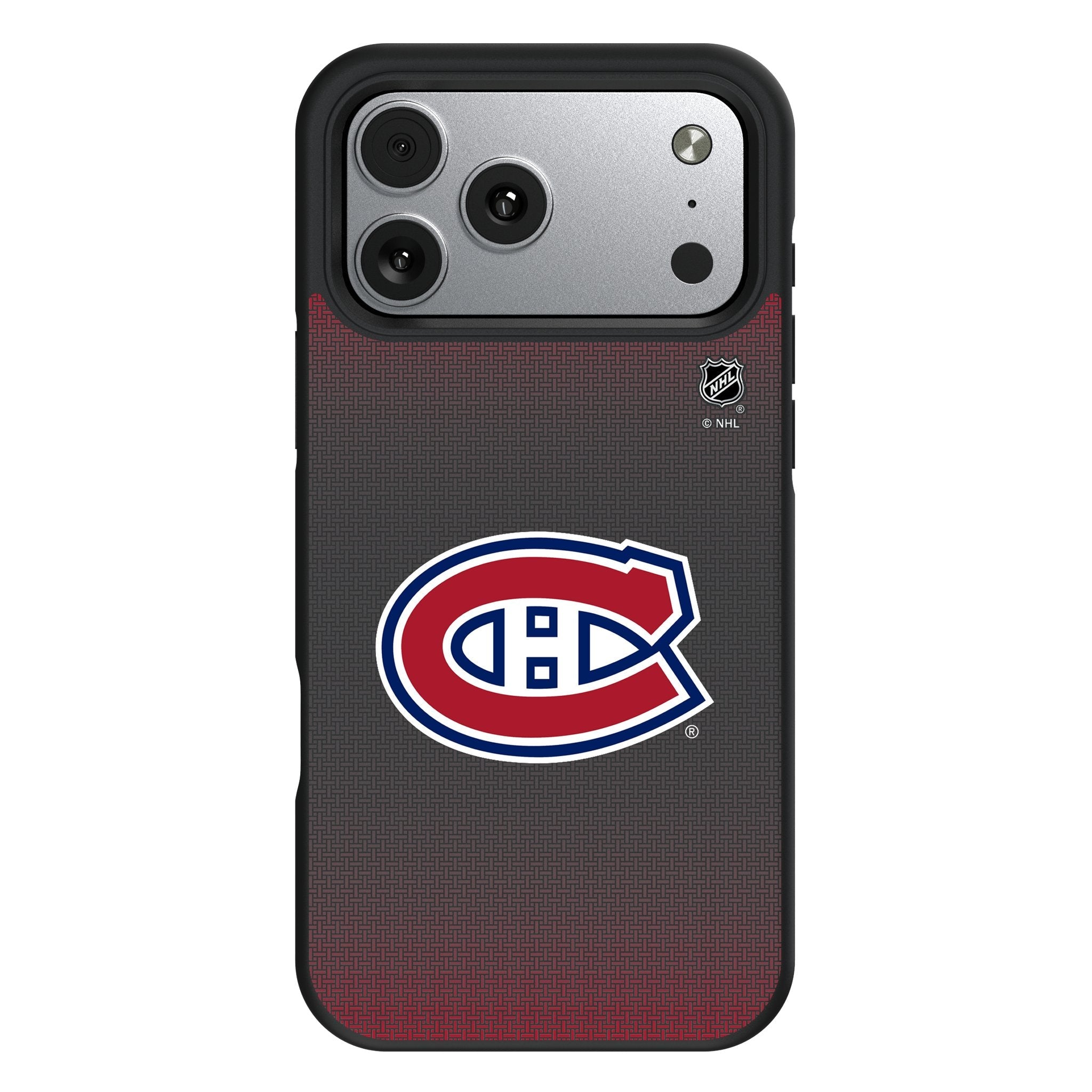 Montreal Canadiens Linen Bump Phone Case for Apple iPhone 17 Series
