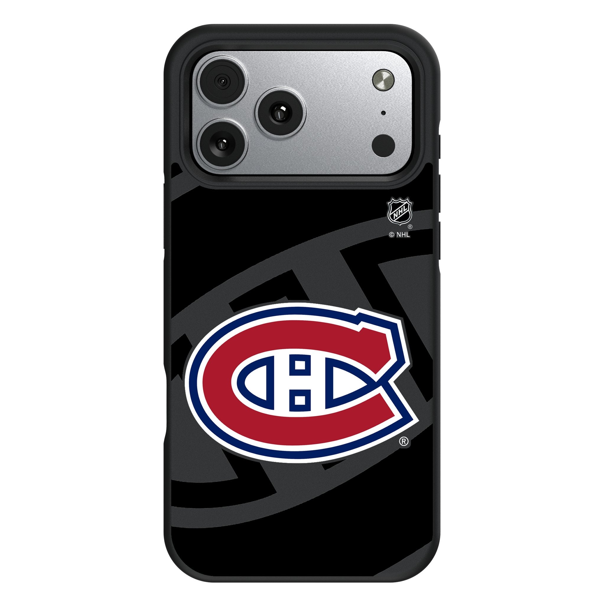 Montreal Canadiens Monocolor Tilt Bump Phone Case for Apple iPhone 17 Series