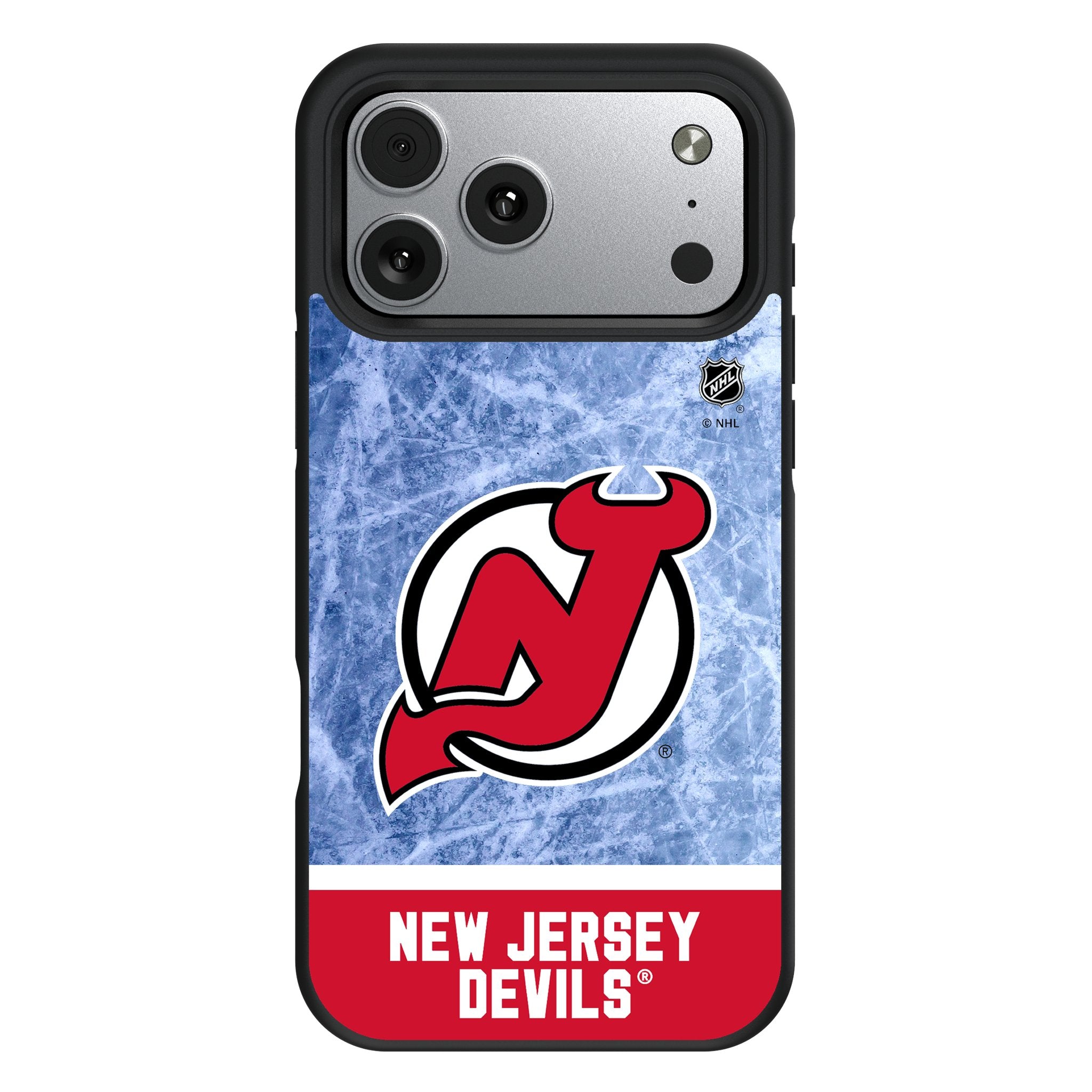 New Jersey Devils Ice Wordmark Bump Phone Case for Apple iPhone 17 Series