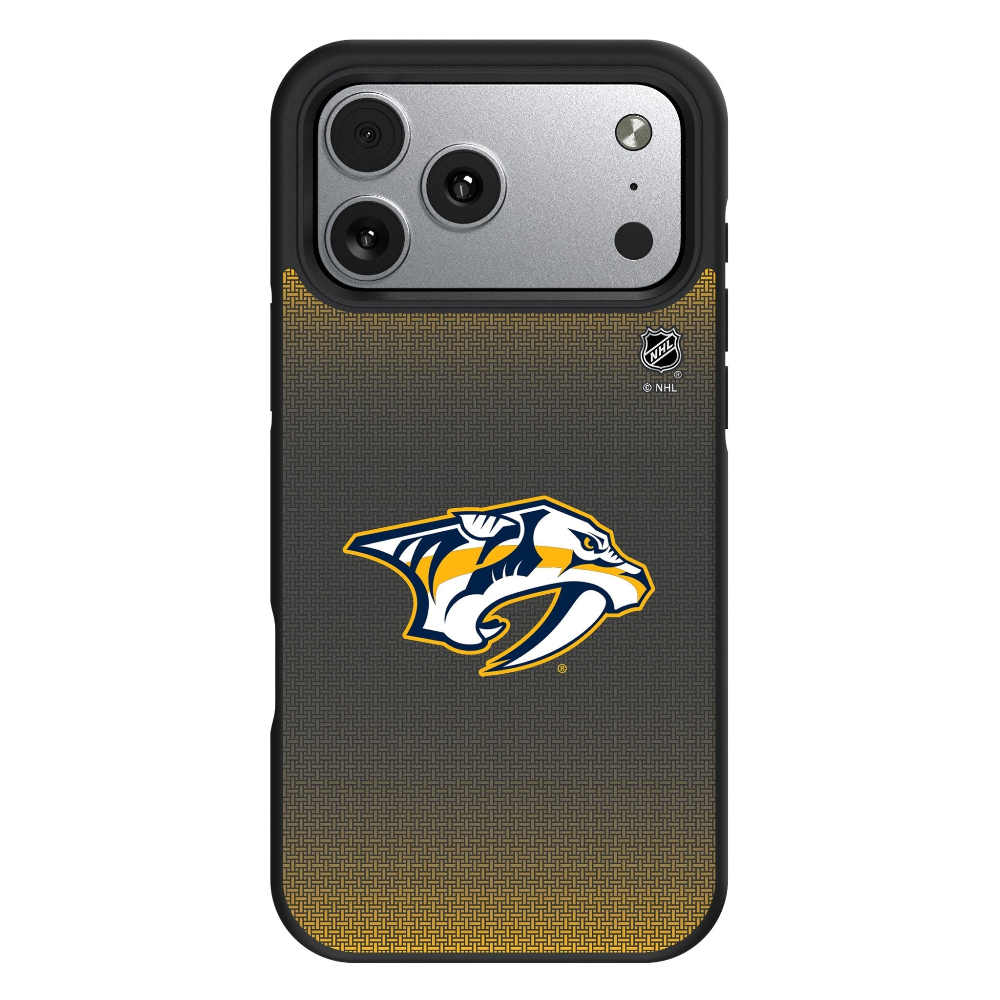 Nashville Predators Linen Bump Phone Case for Apple iPhone 17 Series