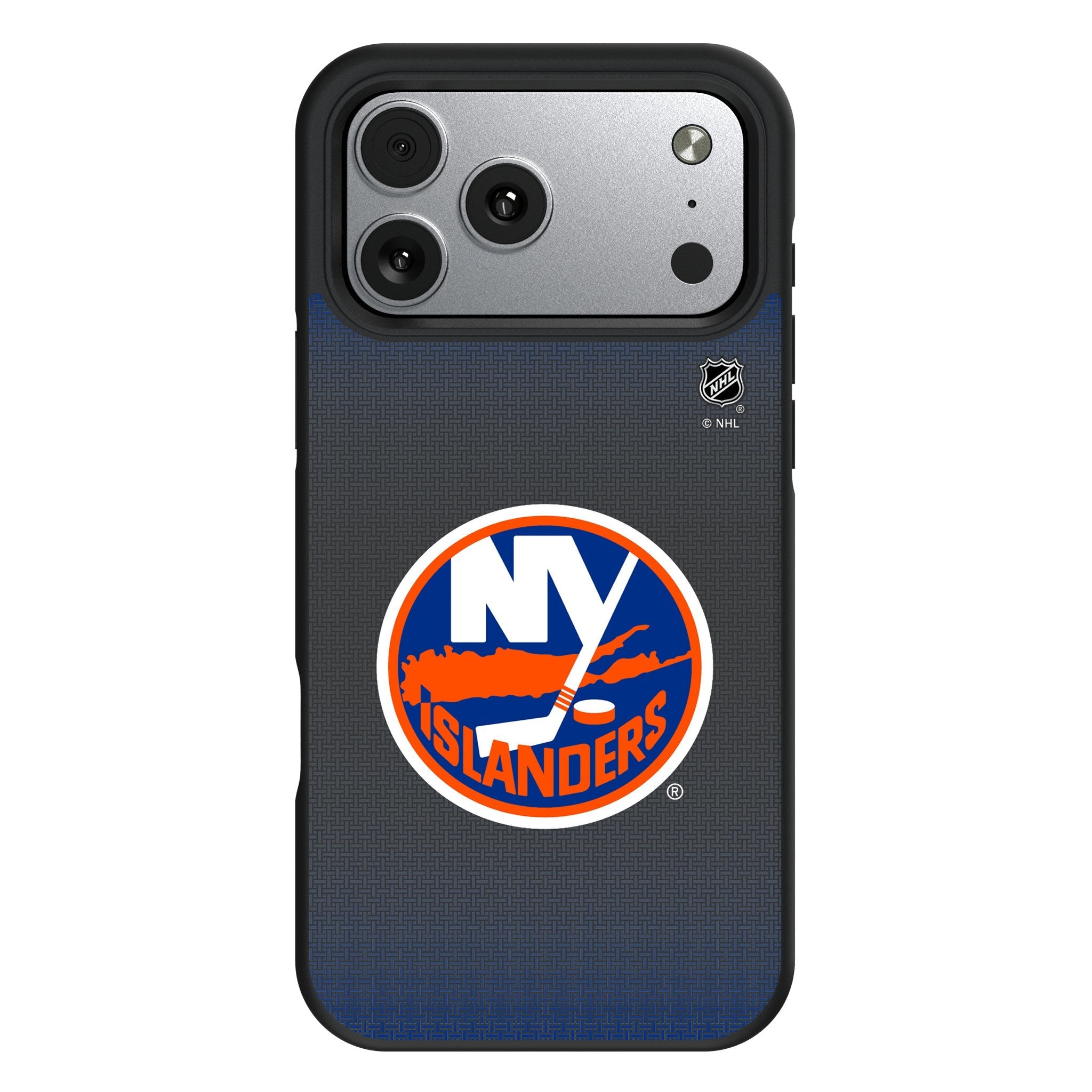 New York Islanders Linen Bump Phone Case for Apple iPhone 17 Series