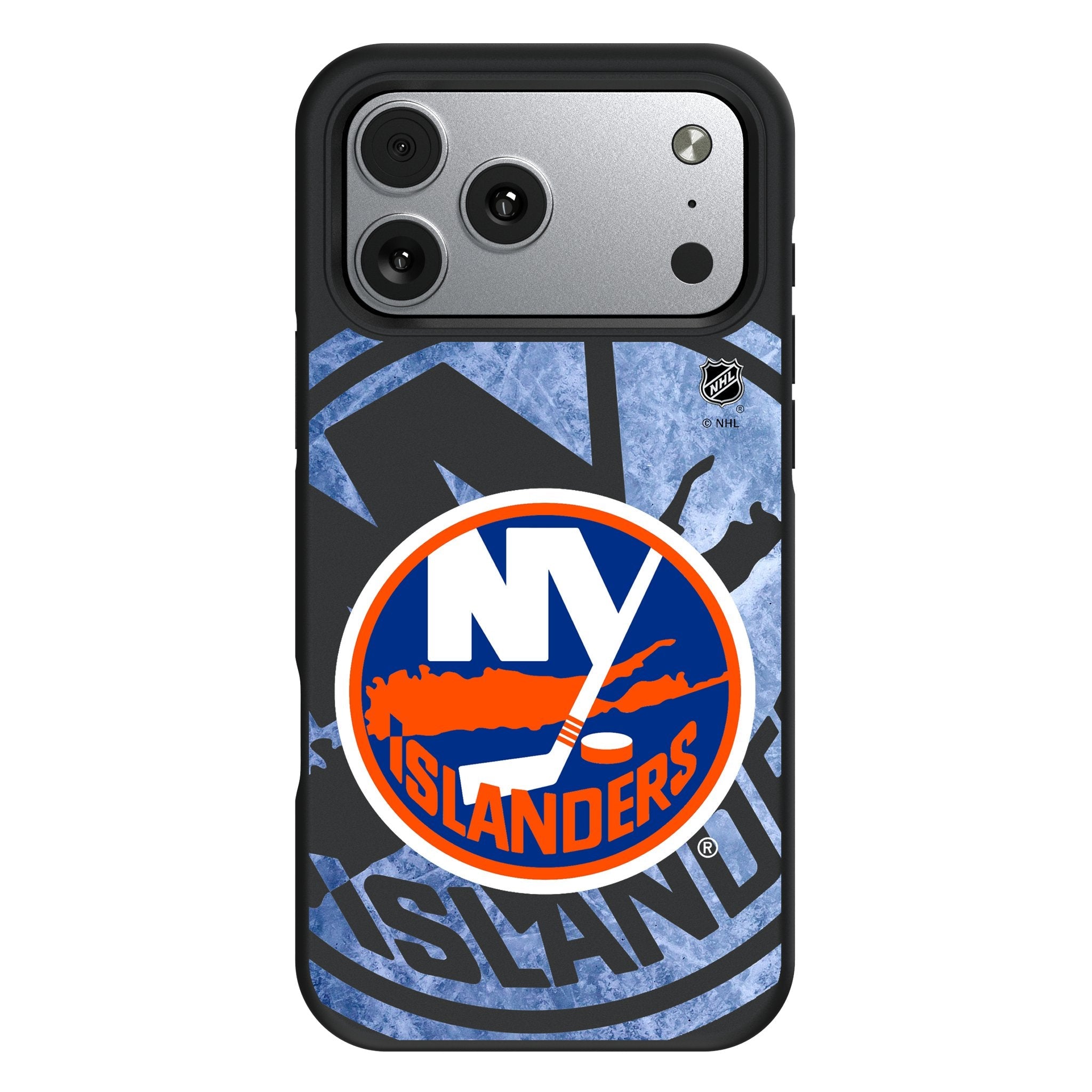 New York Islanders Ice Tilt Bump Phone Case for Apple iPhone 17 Series