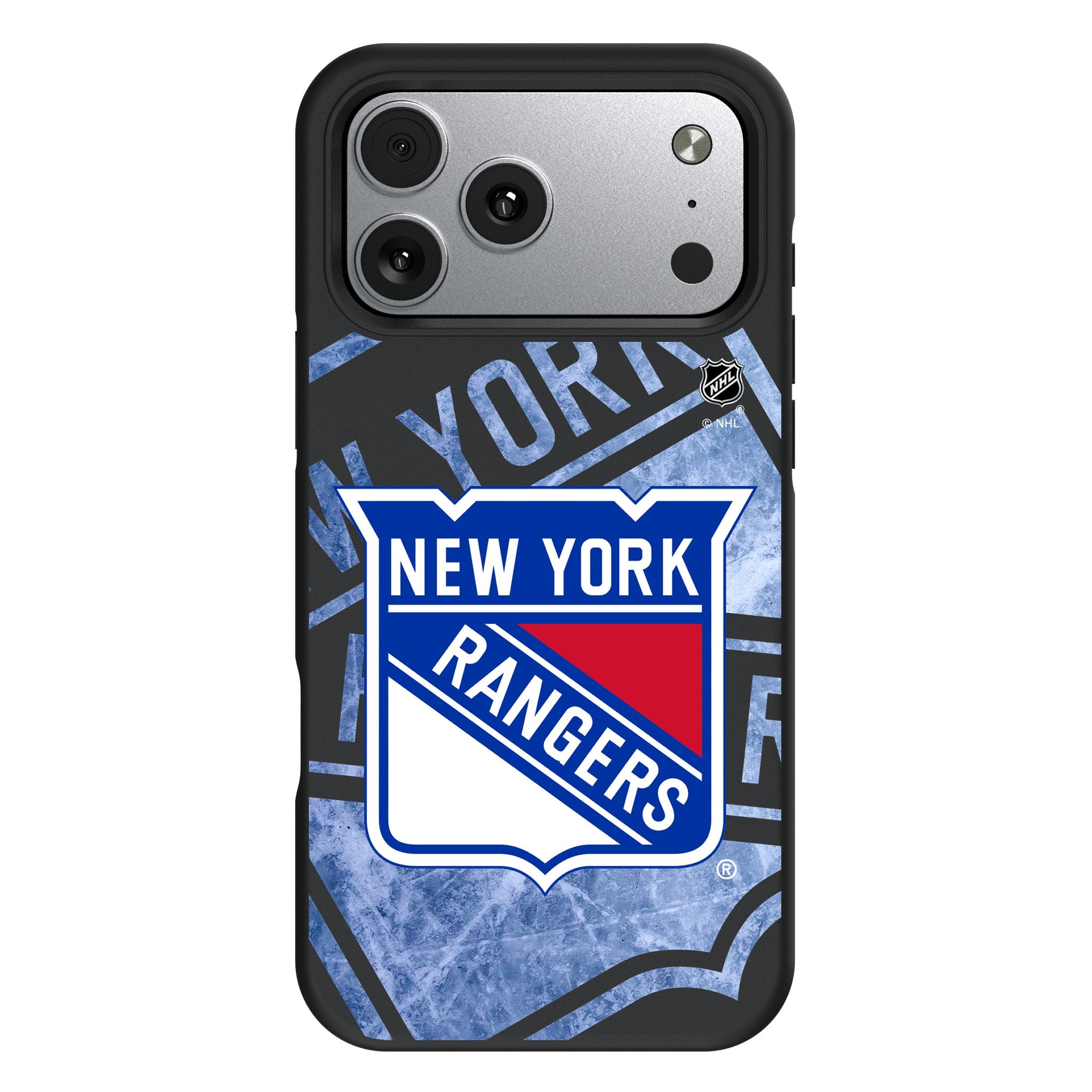 New York Rangers Ice Tilt Bump Phone Case for Apple iPhone 17 Series