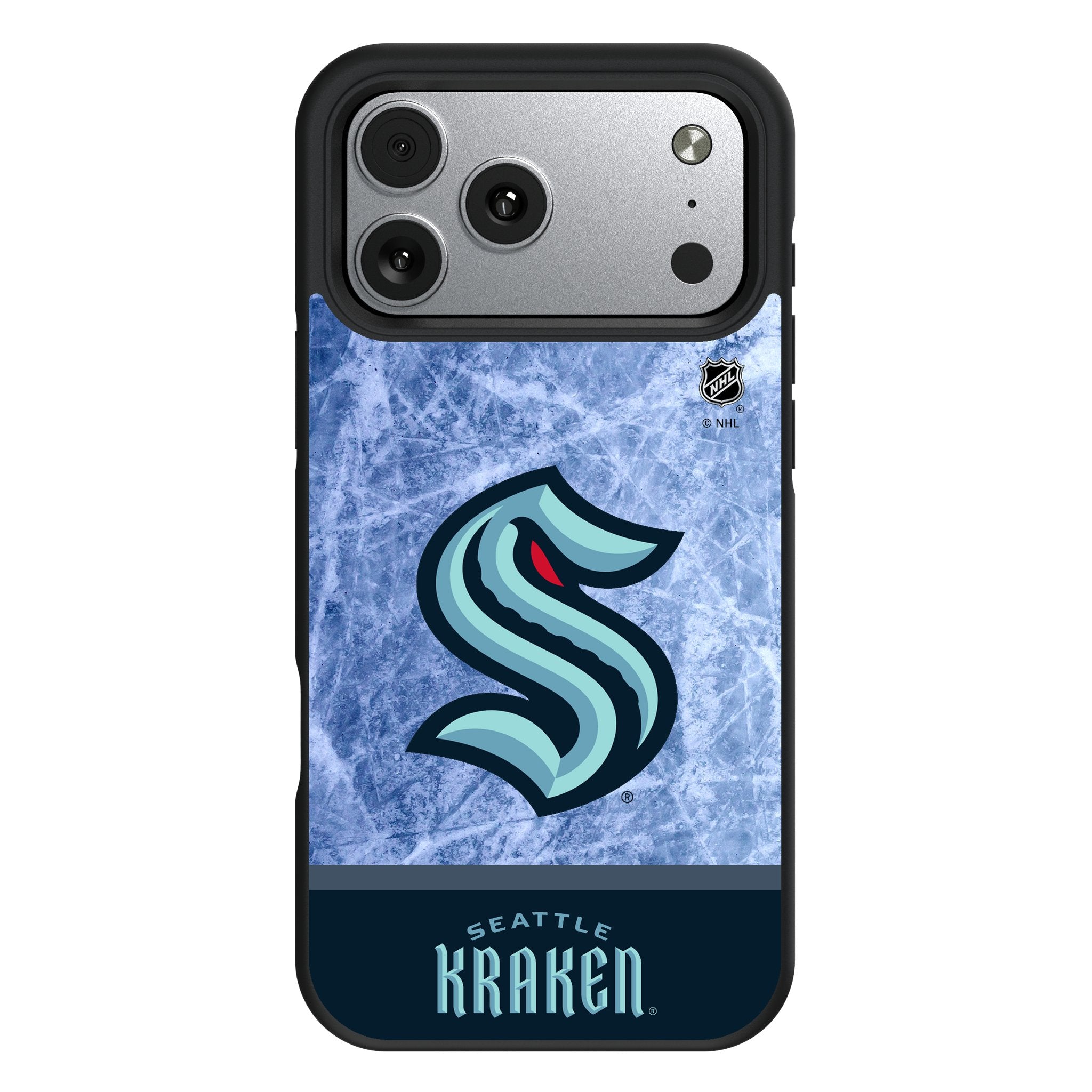 Seattle Kraken Ice Wordmark Bump Phone Case for Apple iPhone 17 Series