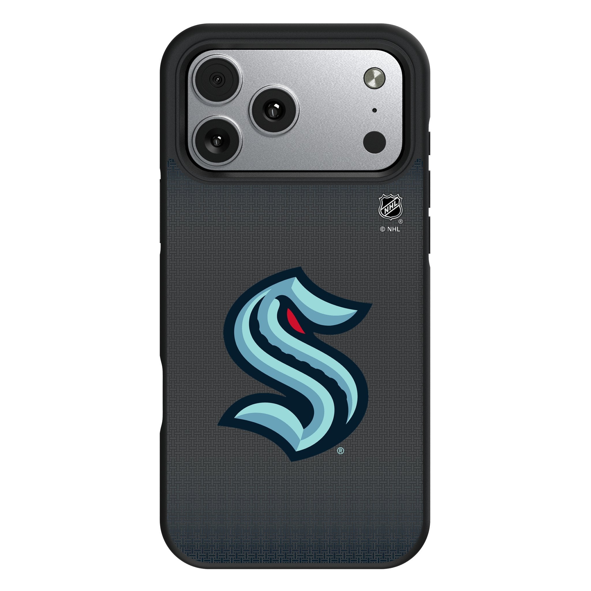Seattle Kraken Linen Bump Phone Case for Apple iPhone 17 Series