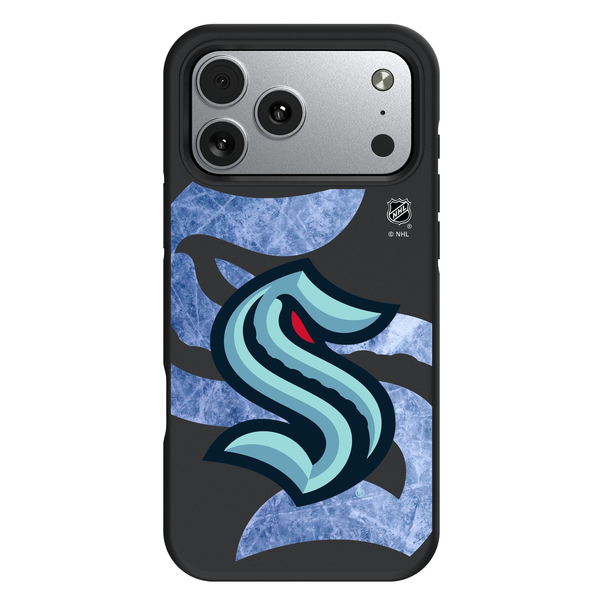 Seattle Kraken Ice Tilt Bump Phone Case for Apple iPhone 17 Series