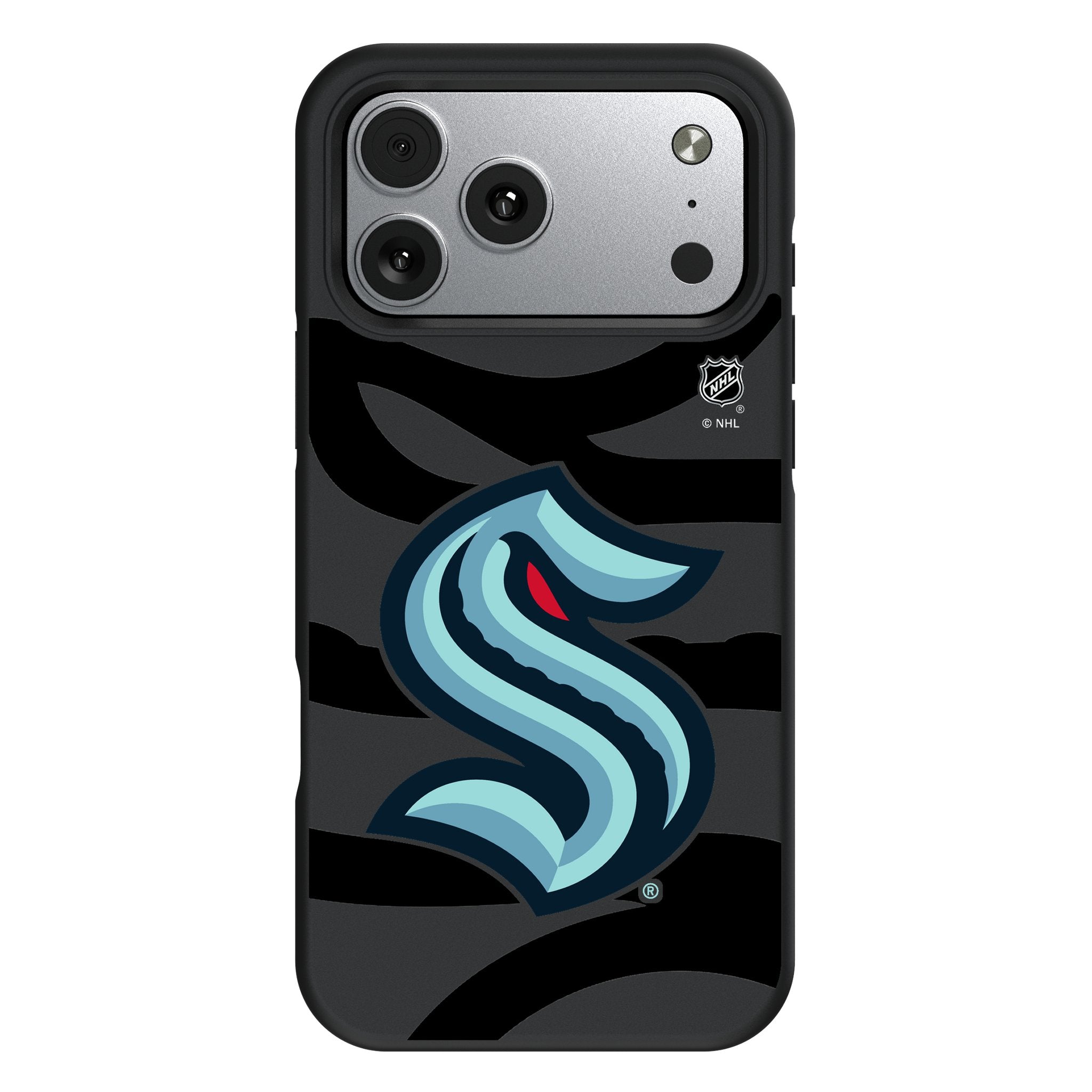 Seattle Kraken Monocolor Tilt Bump Phone Case for Apple iPhone 17 Series