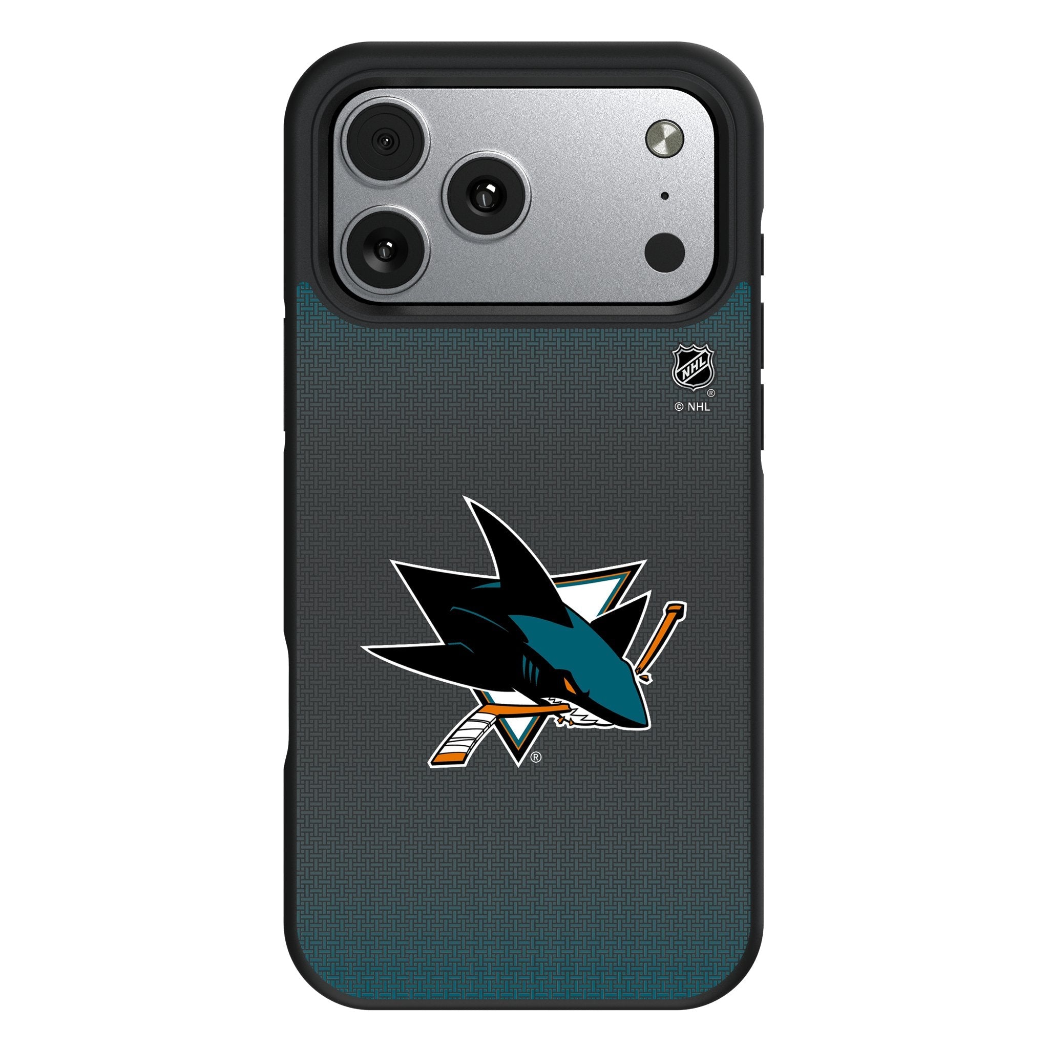 San Jose Sharks Linen Bump Phone Case for Apple iPhone 17 Series