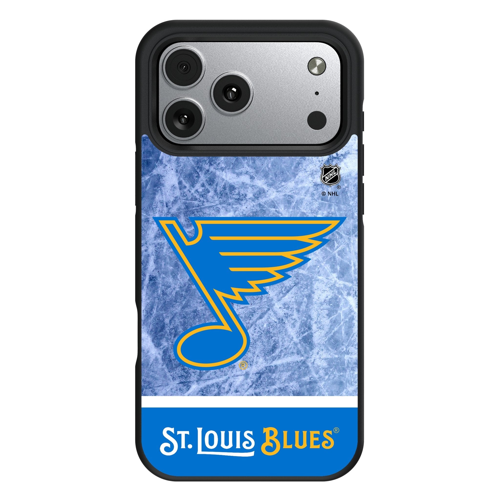 St. Louis Blues Ice Wordmark Bump Phone Case for Apple iPhone 17 Series