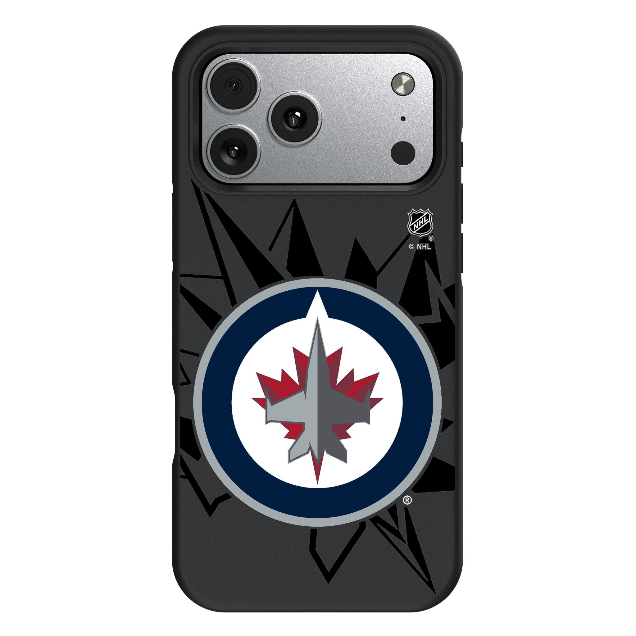 Winnipeg Jets Monocolor Tilt Bump Phone Case for Apple iPhone 17 Series