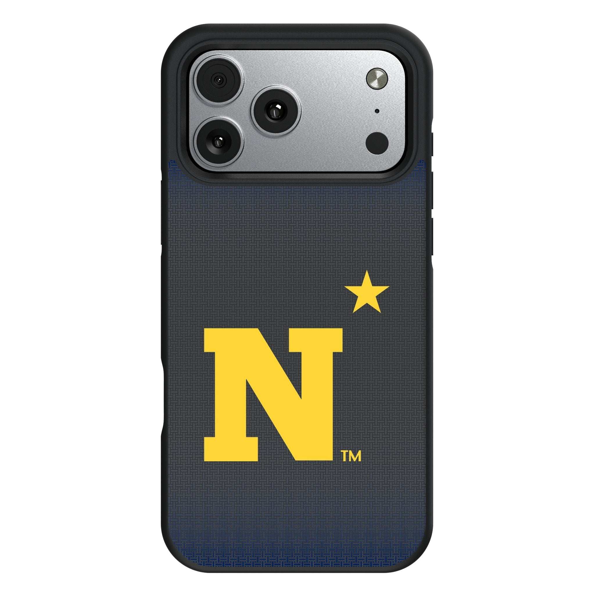 United State Naval Academy Midshipmen Linen Bump Phone Case for Apple iPhone 17 Series