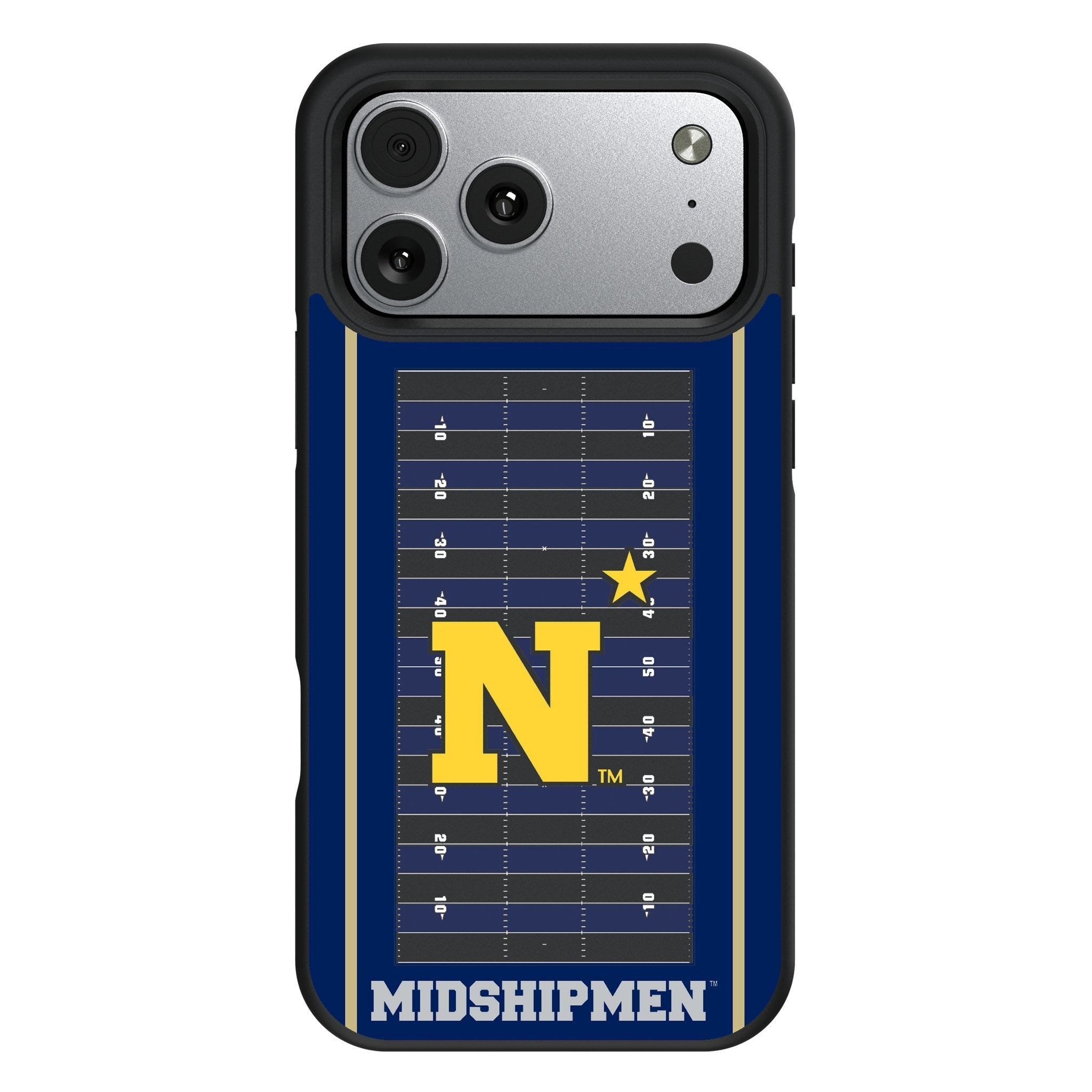 United State Naval Academy Midshipmen Field Bump Phone Case for Apple iPhone 17 Series