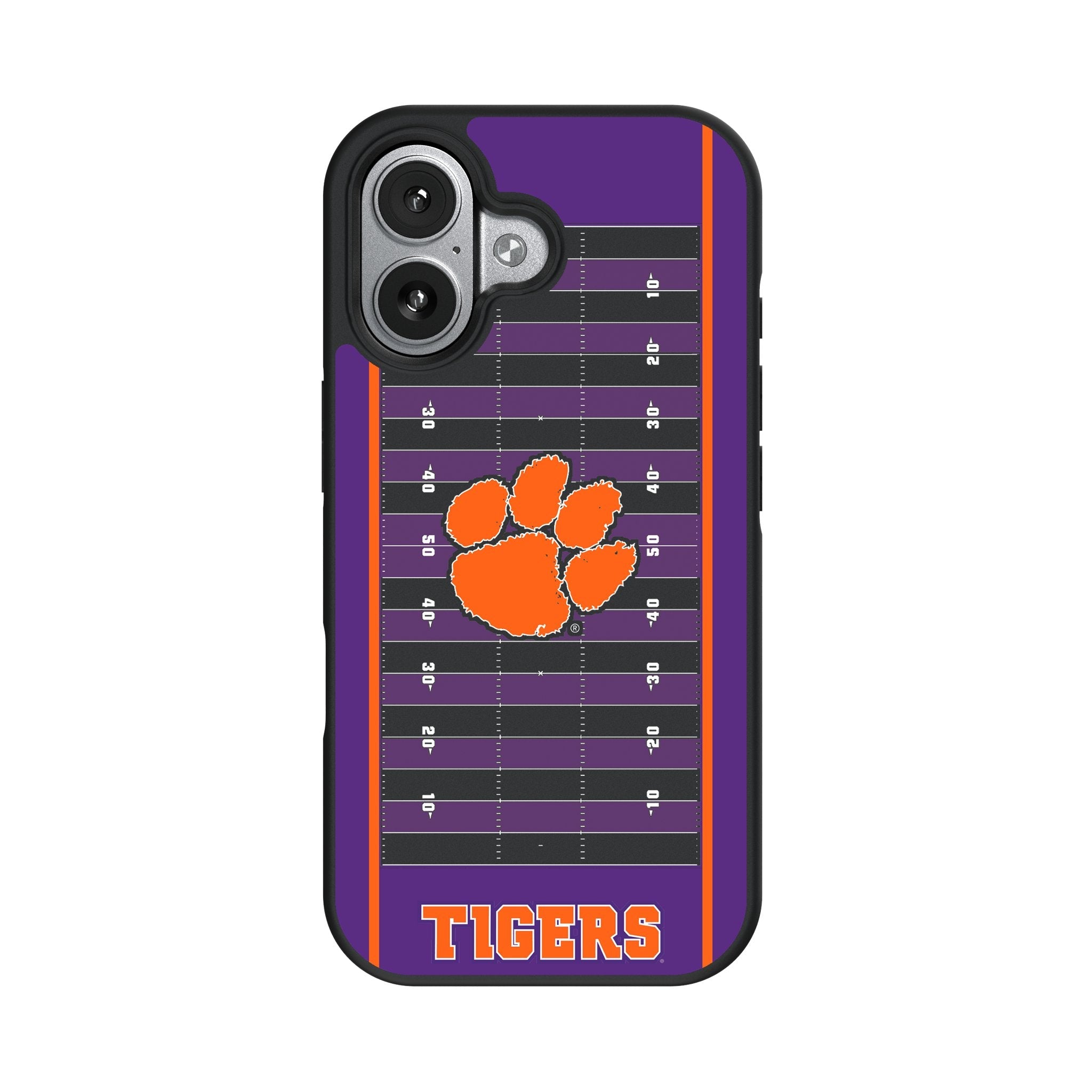 Clemson University Tigers Field Bump Phone Case for Apple iPhone 17 Series 4