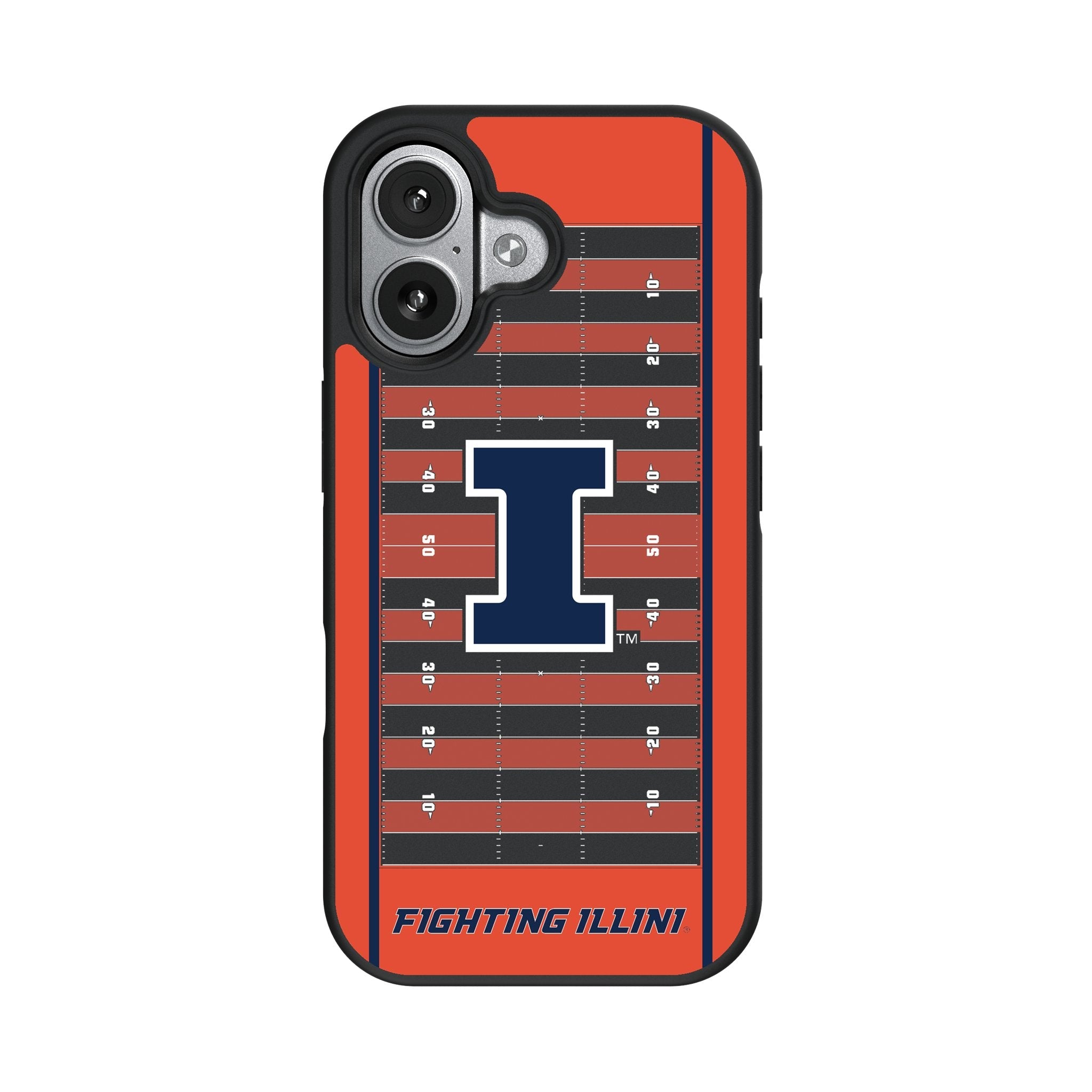 University of Illinois Fighting Illini Field Bump Phone Case for Apple iPhone 17 Series 4
