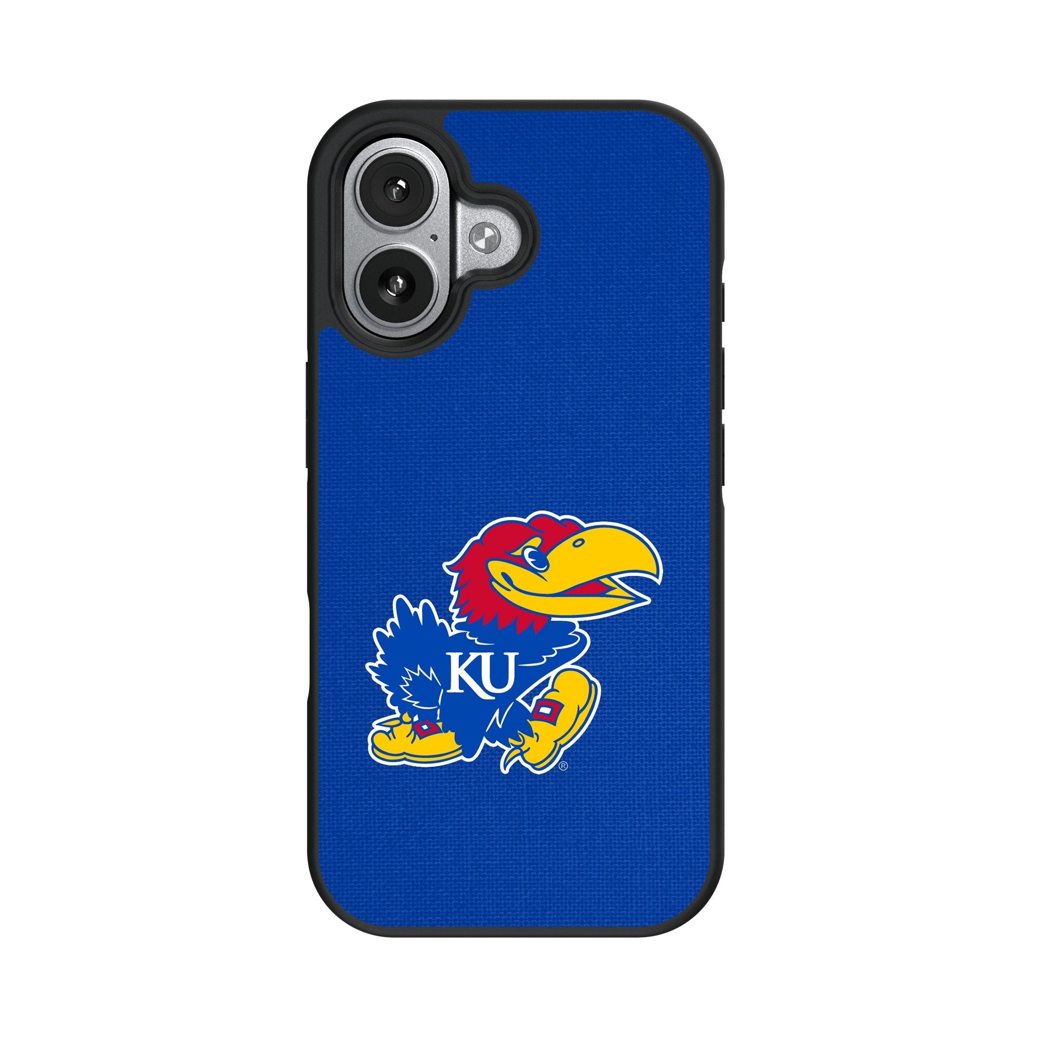 University of Kansas Jayhawks Solid Bump Phone Case for Apple iPhone 17 Series 4