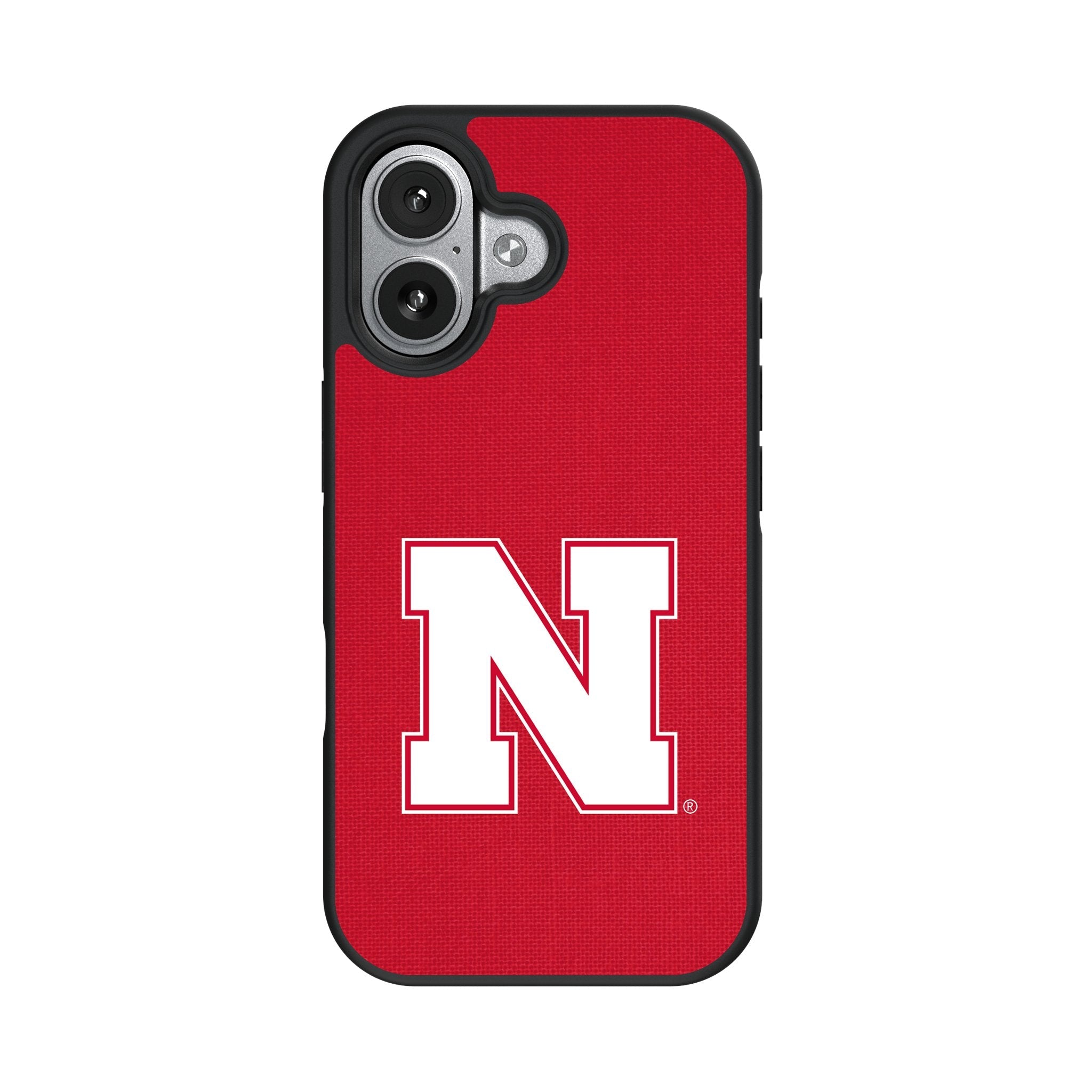 University of Nebraska Huskers Block N Solid Bump Phone Case for Apple iPhone 17 Series 4