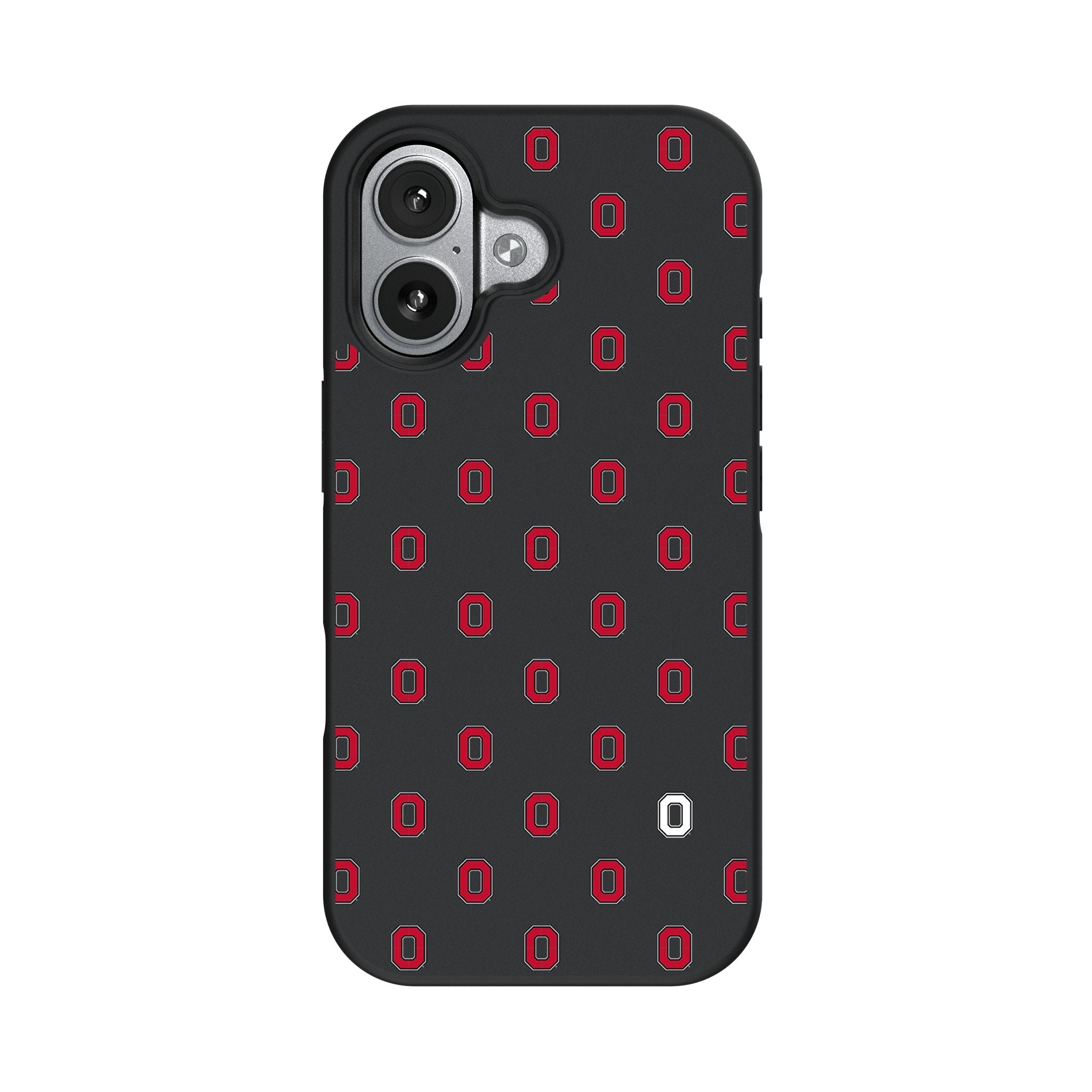 Ohio State University Buckeyes Fashion Pattern Bump Phone Case for Apple iPhone 17 Series 4