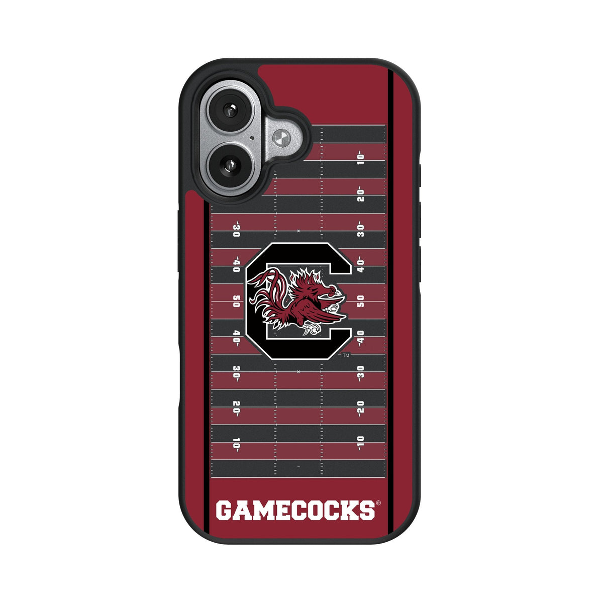 University of South Carolina Gamecocks Field Bump Phone Case for Apple iPhone 17 Series 4