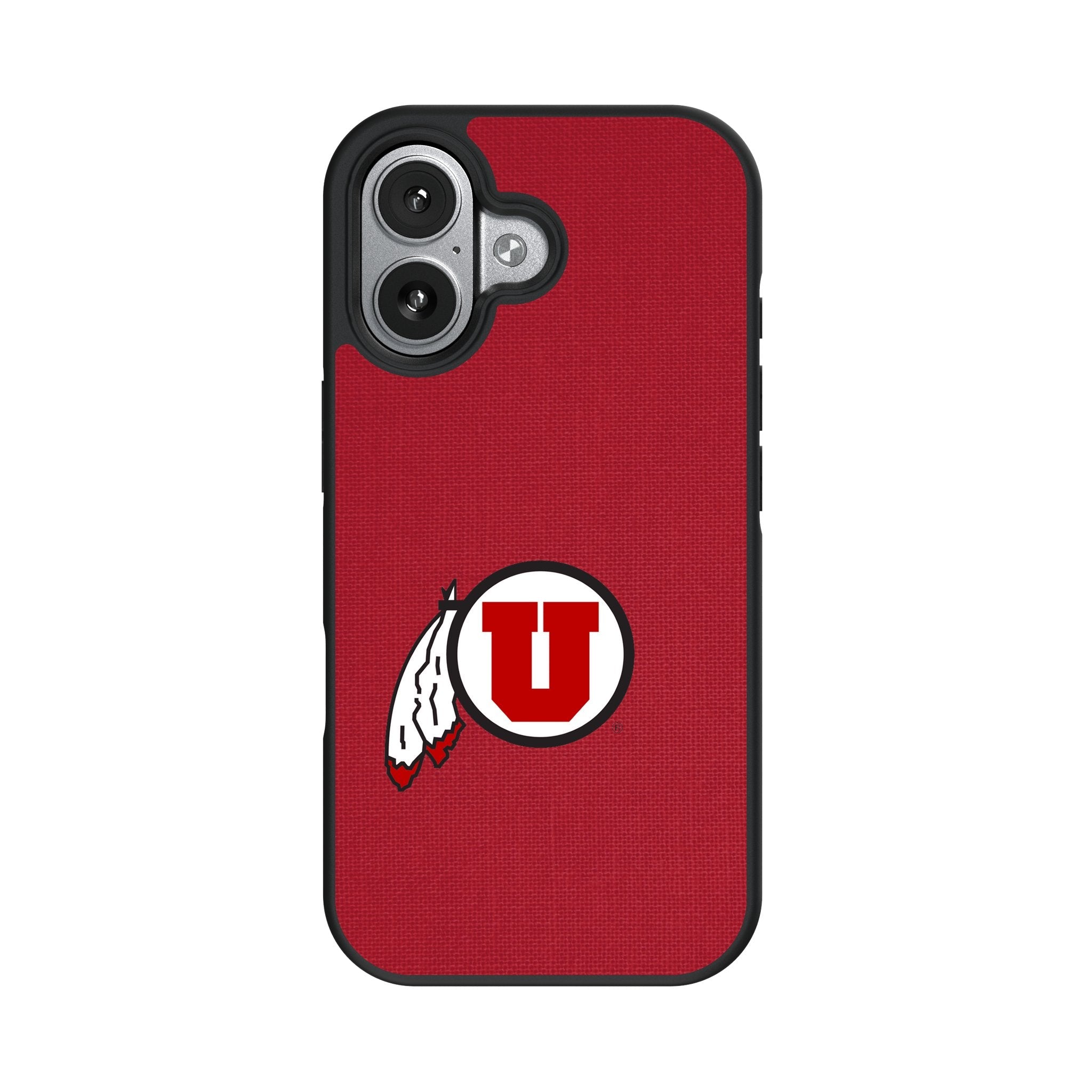 University of Utah Utes Solid Bump Phone Case for Apple iPhone 17 Series 4