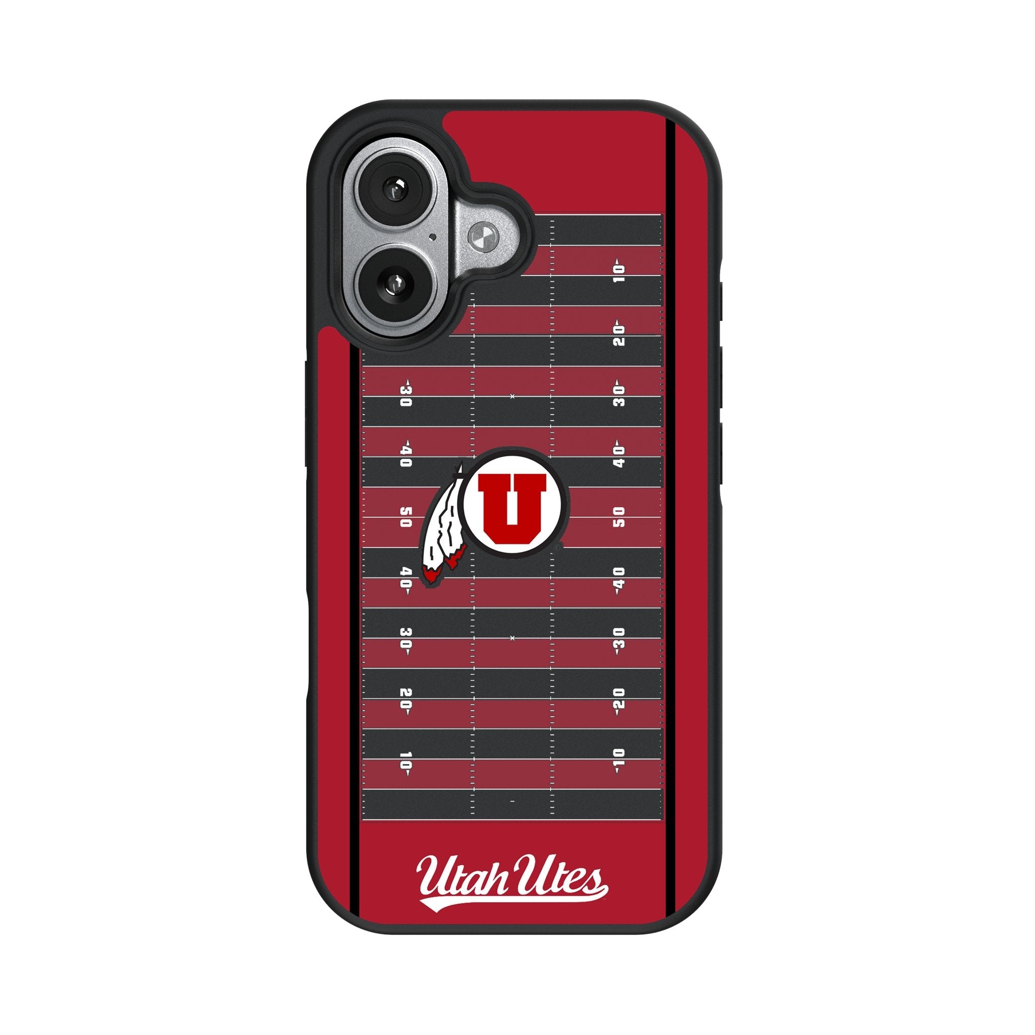 University of Utah Utes Field Bump Phone Case for Apple iPhone 17 Series 4