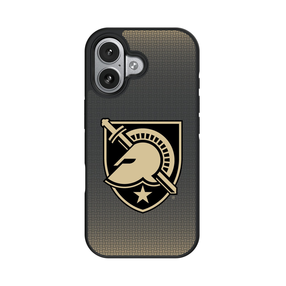 United States Military Academy Black Knights Linen Bump Phone Case for Apple iPhone 17 Series 4