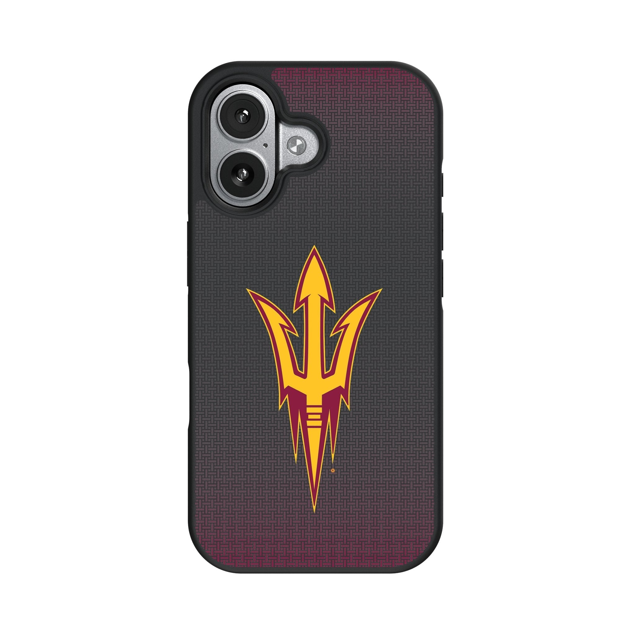 Arizona State University Sun Devils Linen Bump Phone Case for Apple iPhone 17 Series 4