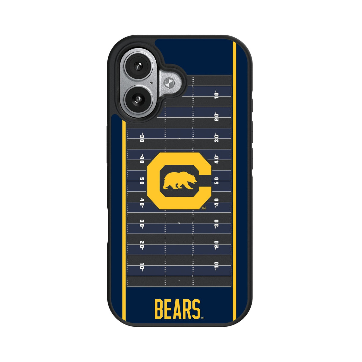 University of California Berkeley Golden Bears Field Bump Phone Case for Apple iPhone 17 Series 4