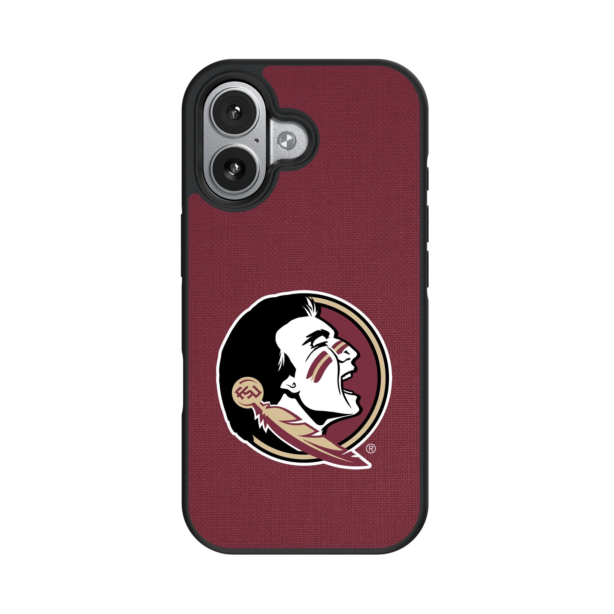 Florida State University Seminoles Solid Bump Phone Case for Apple iPhone 17 Series 4