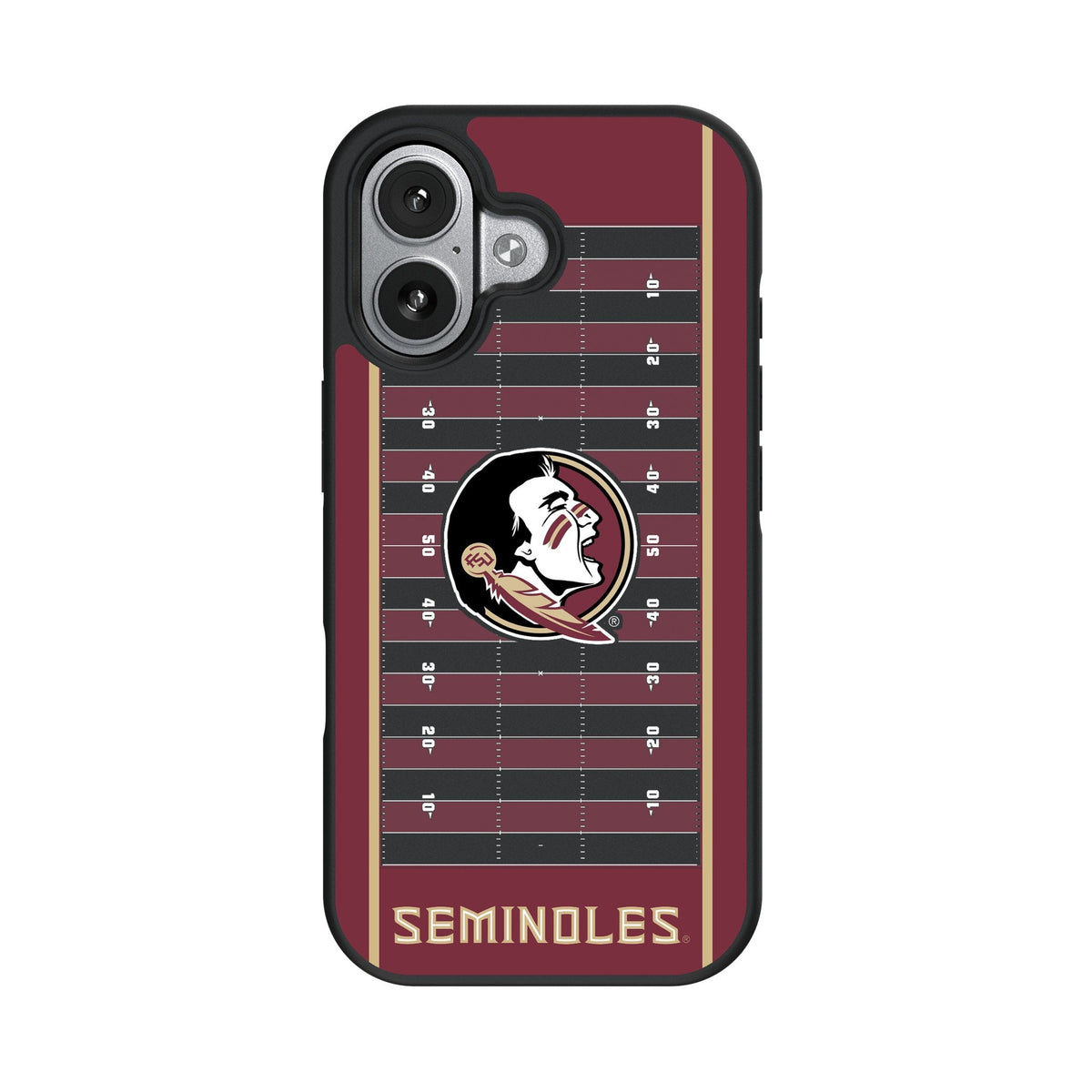 Florida State University Seminoles Field Bump Phone Case for Apple iPhone 17 Series 4