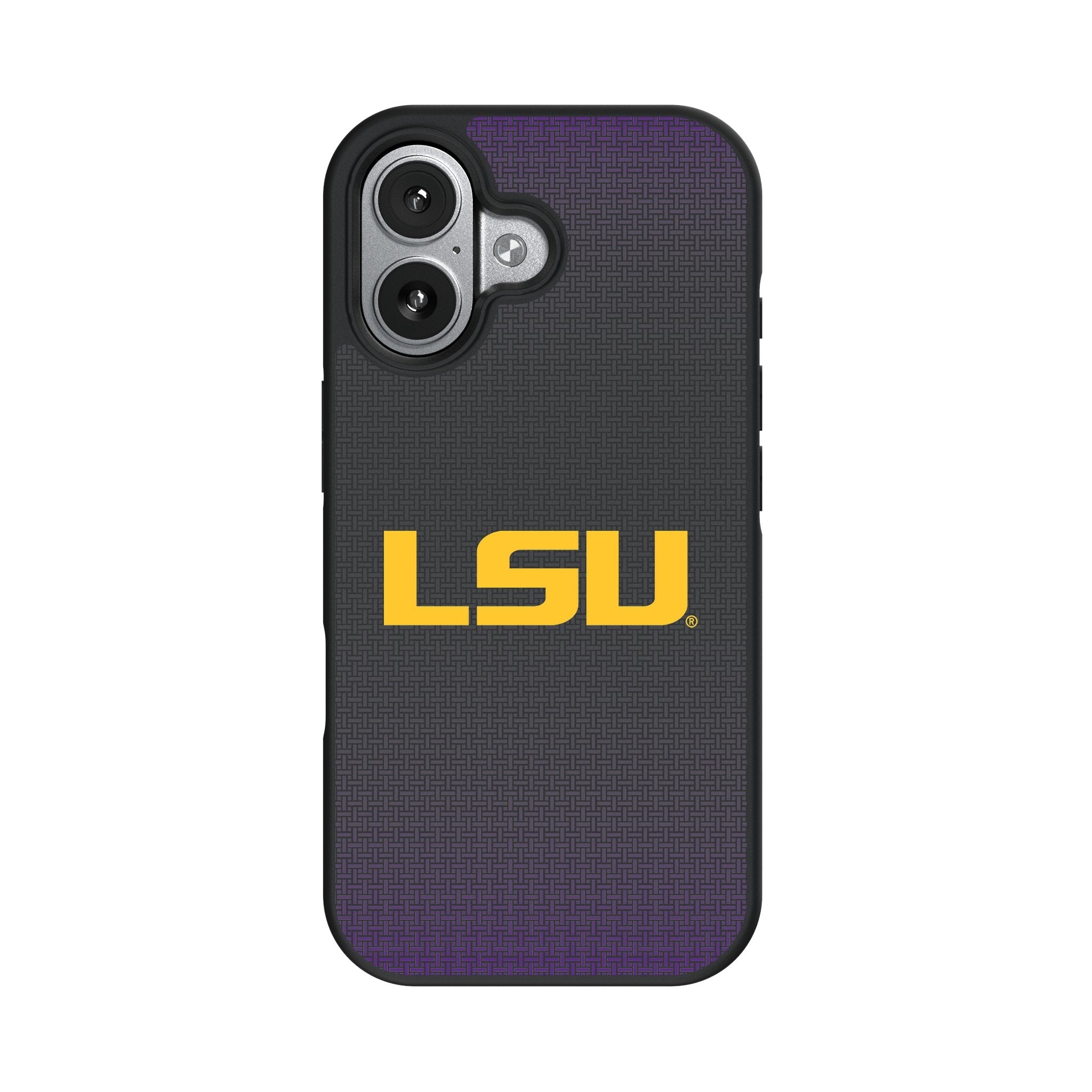 Louisiana State University Tigers Linen Bump Phone Case for Apple iPhone 17 Series 4