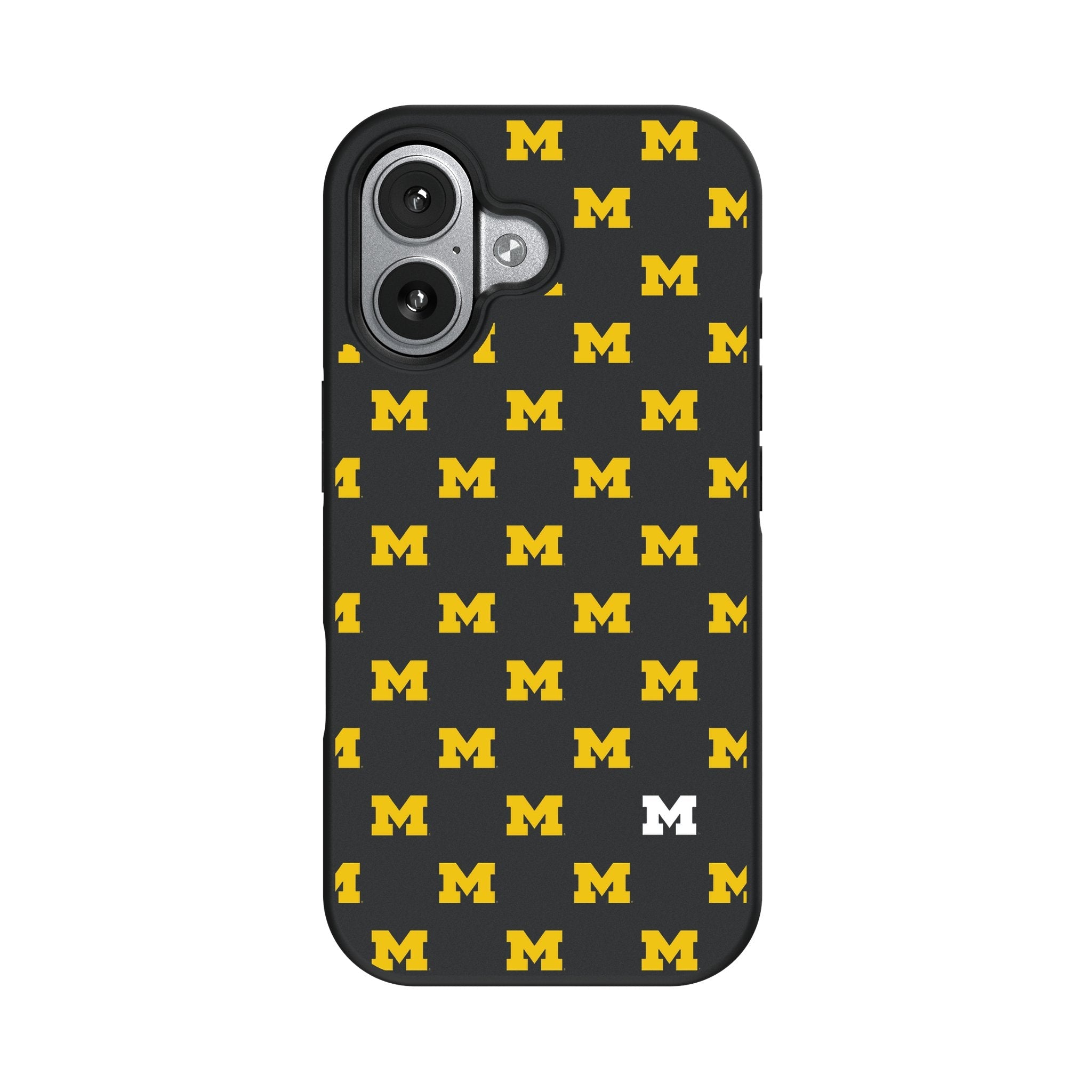 University of Michigan Wolverines Fashion Pattern Bump Phone Case for Apple iPhone 17 Series 4