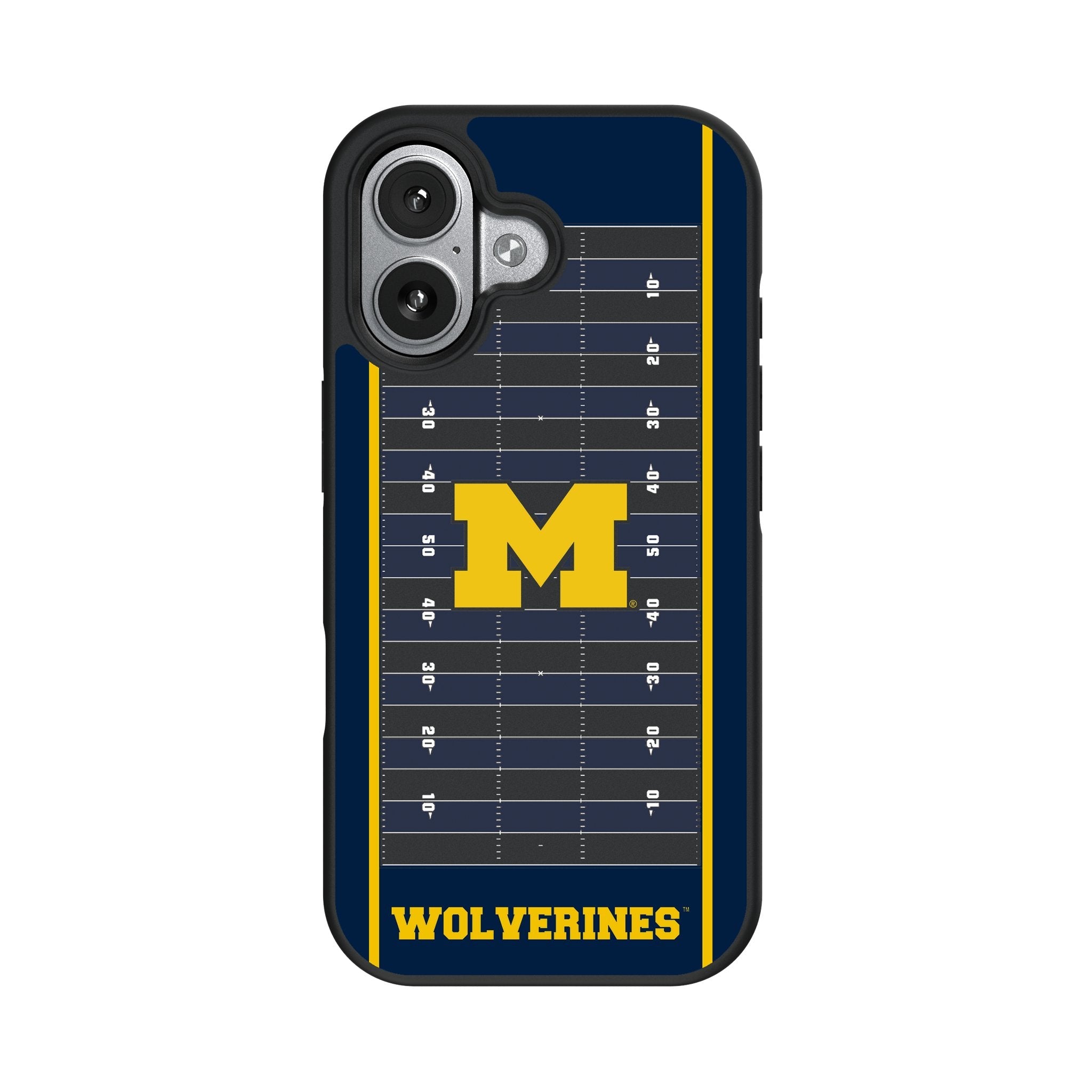 University of Michigan Wolverines Field Bump Phone Case for Apple iPhone 17 Series 4