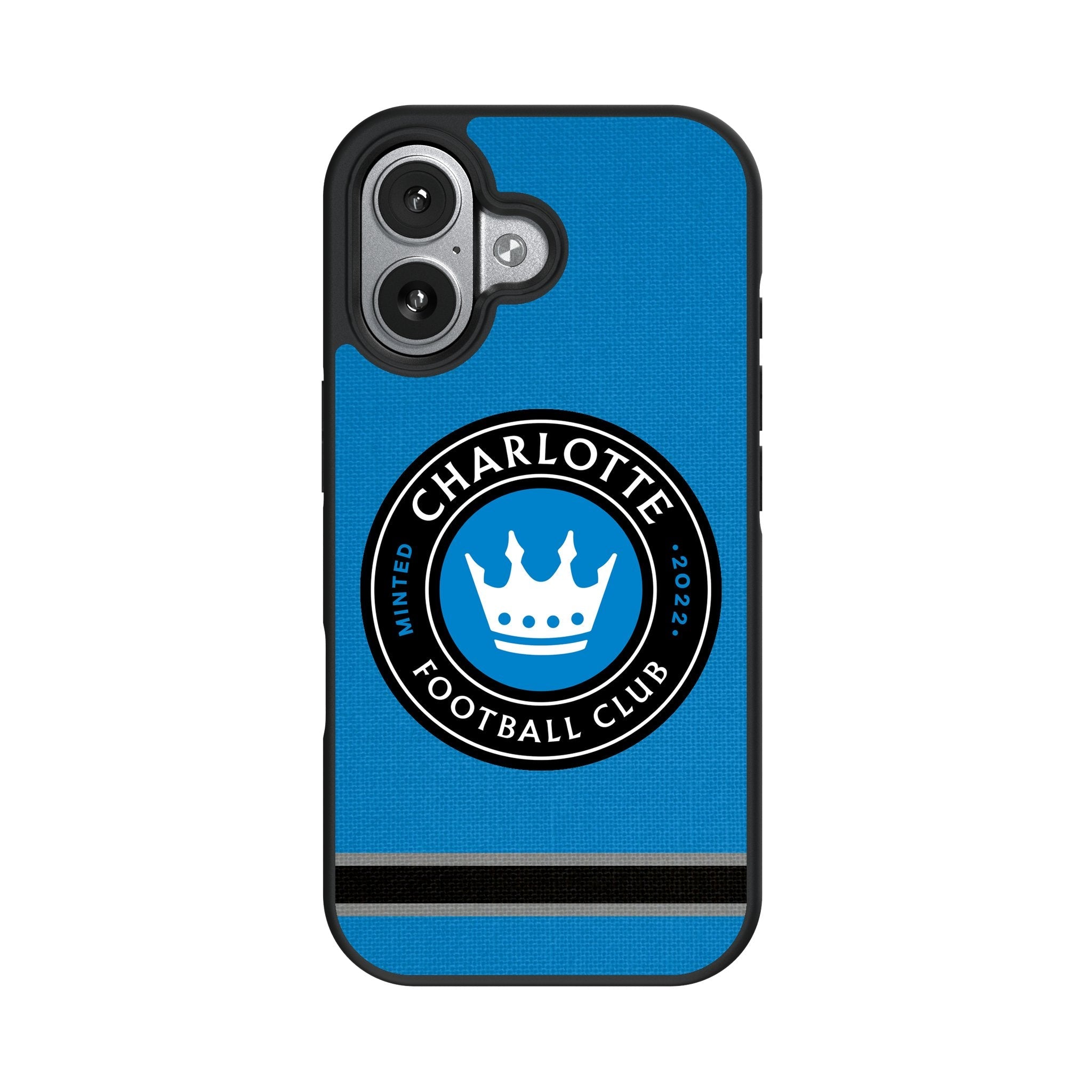 Charlotte FC Stripe Bump Phone Case for Apple iPhone 17 Series 4