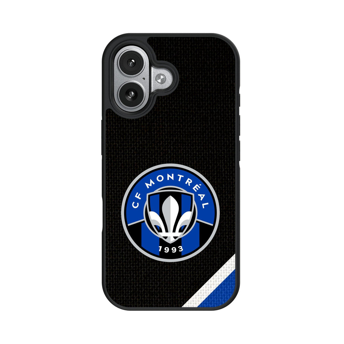 CF Montreal Diagonal Stripe Bump Phone Case for Apple iPhone 17 Series 4