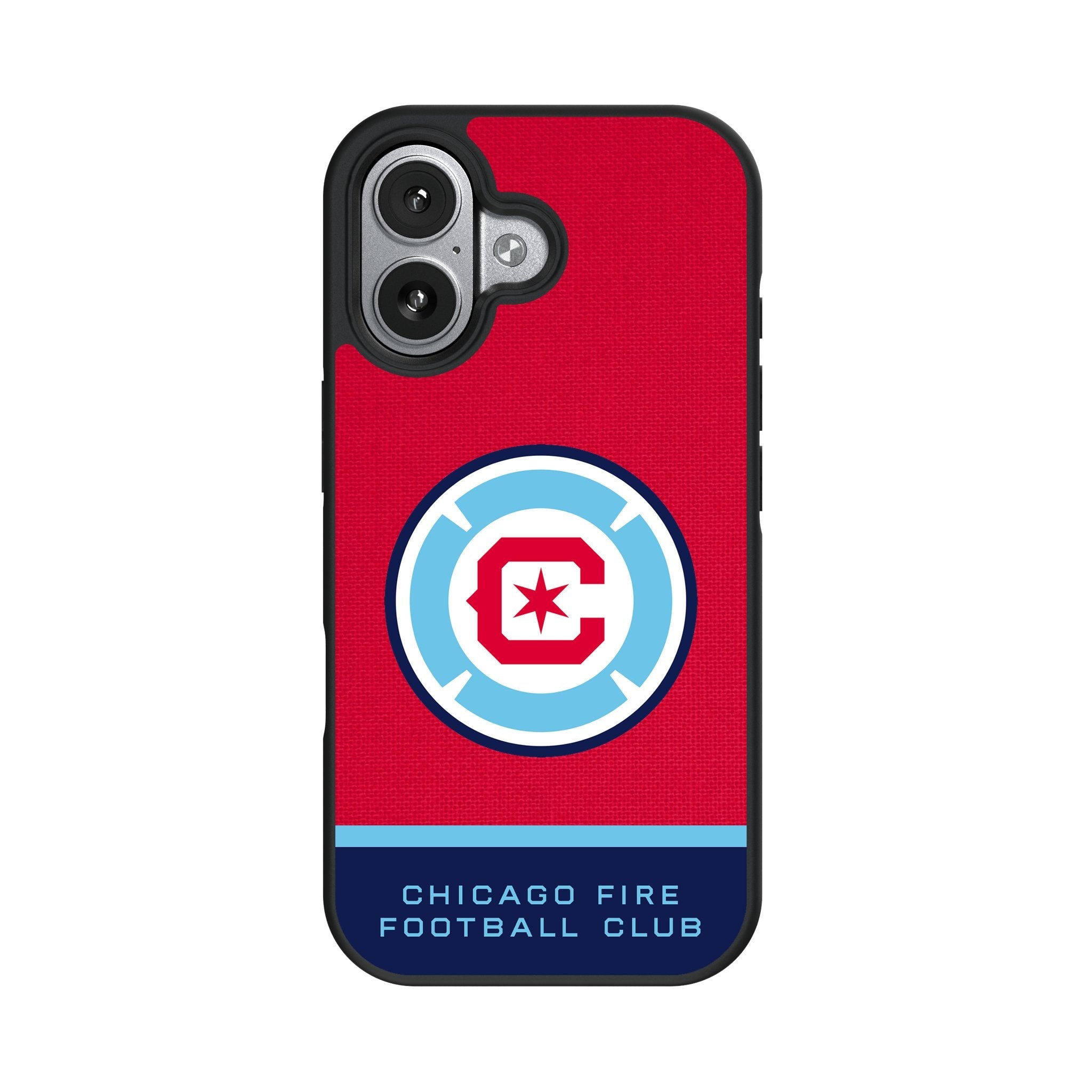 Chicago Fire Endzone Solid Bump Phone Case for Apple iPhone 17 Series 4