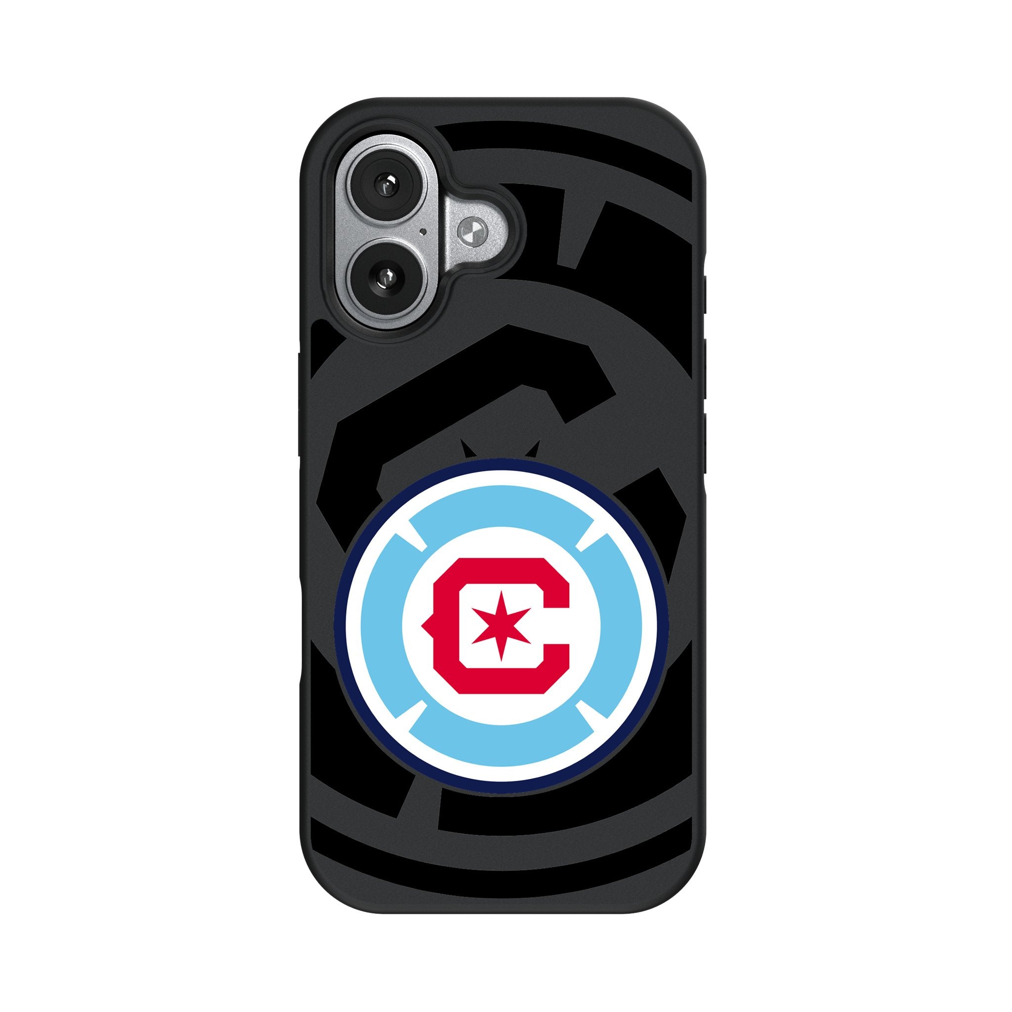 Chicago Fire Monocolor Tilt Bump Phone Case for Apple iPhone 17 Series 4