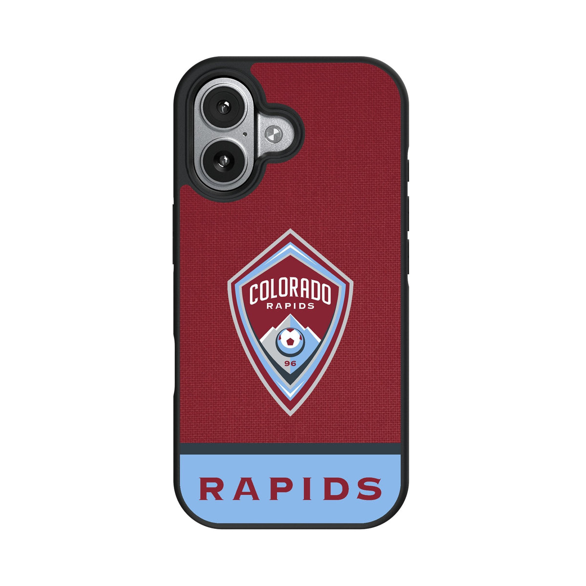 Colorado Rapids Endzone Solid Bump Phone Case for Apple iPhone 17 Series 4