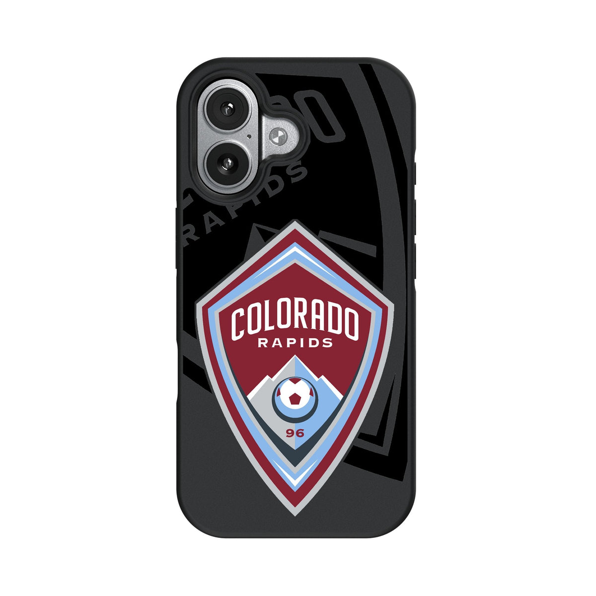 Colorado Rapids Monocolor Tilt Bump Phone Case for Apple iPhone 17 Series 4