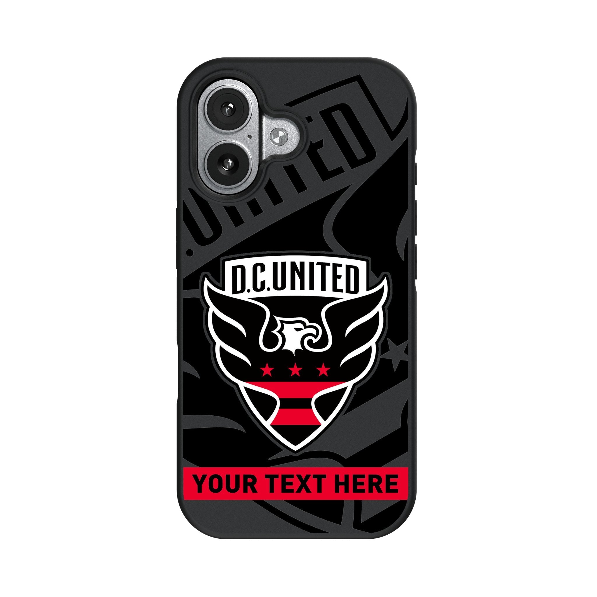 DC United Personalized Tilt Bump Phone Case for Apple iPhone 17 Series 4