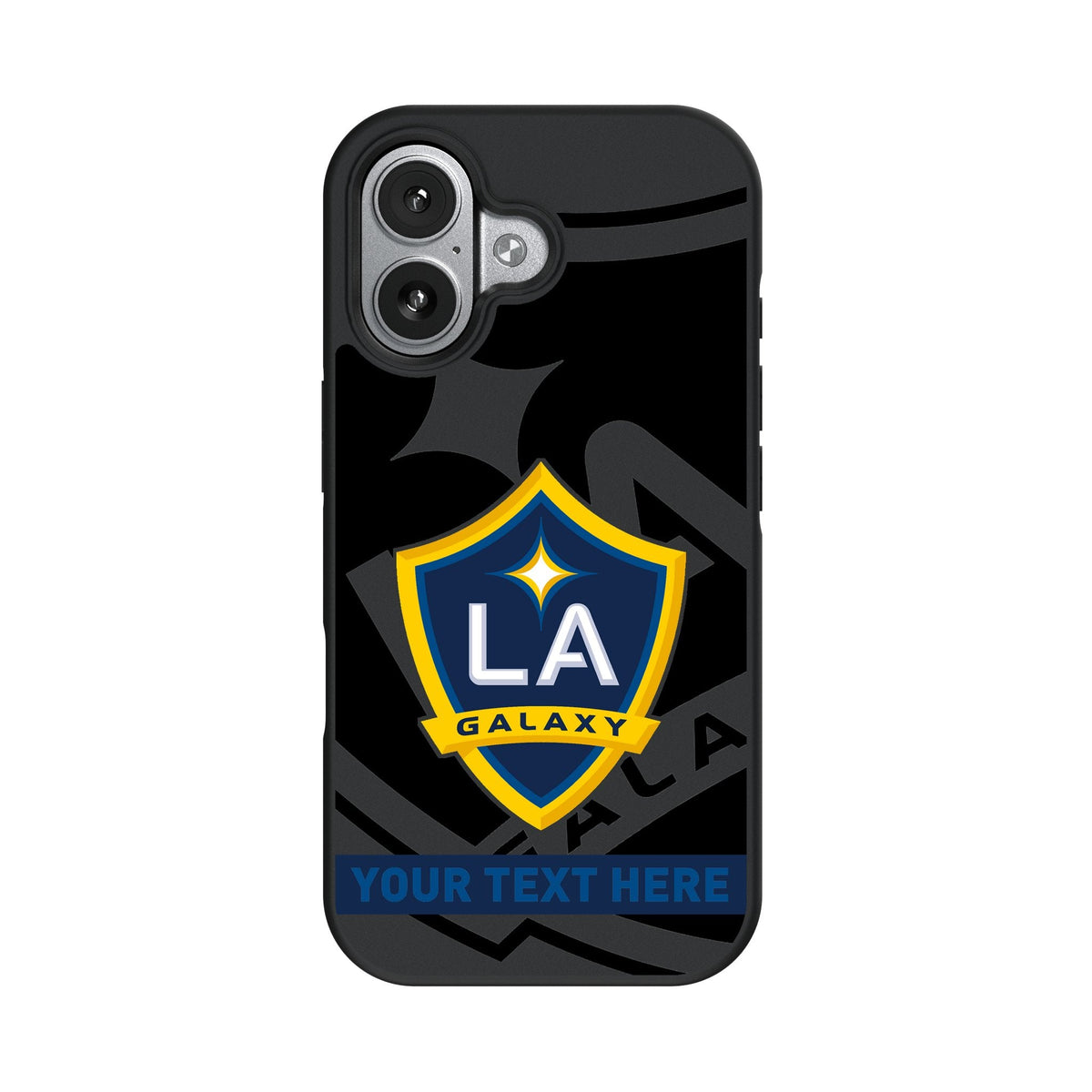 LA Galaxy Personalized Tilt Bump Phone Case for Apple iPhone 17 Series 4