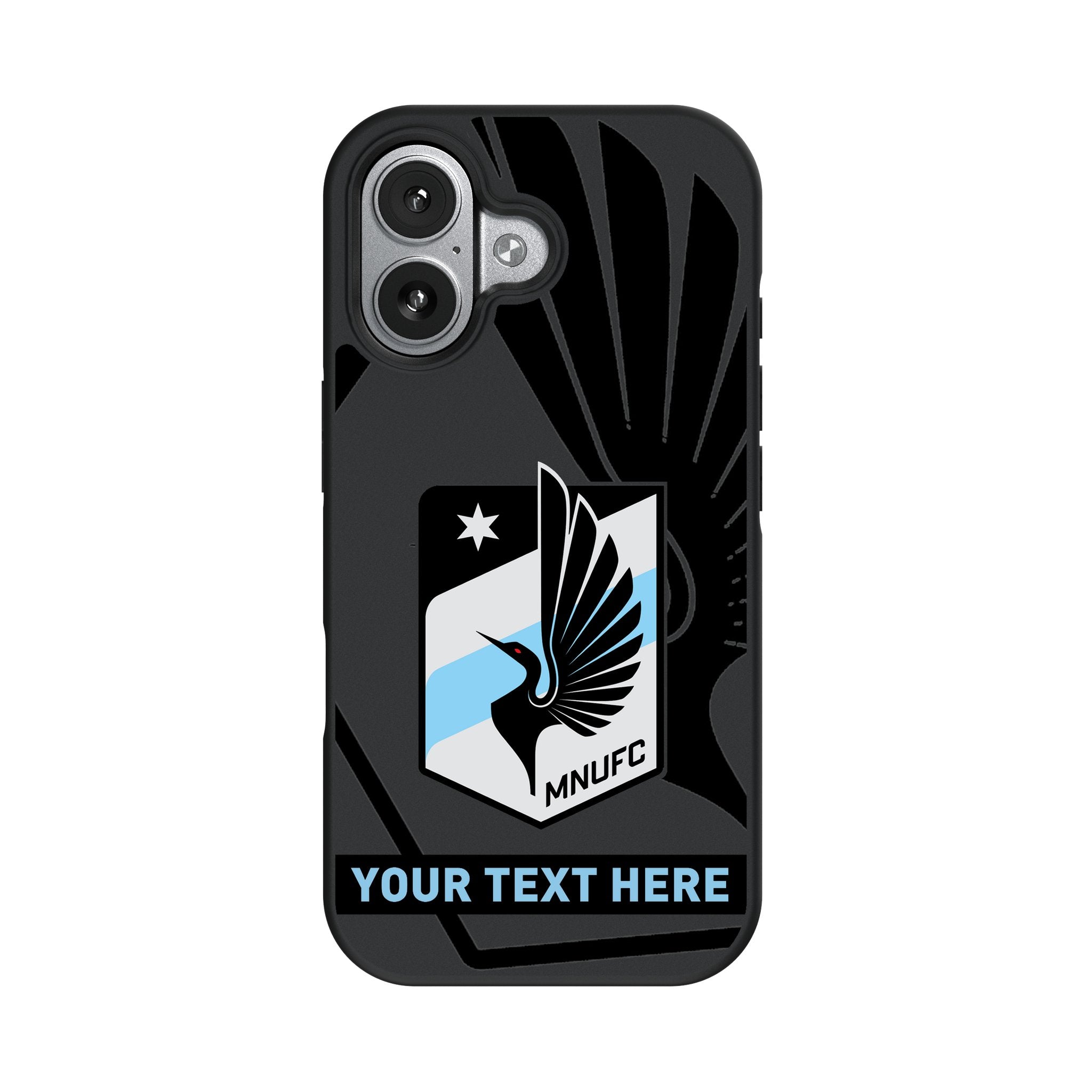 Minnesota United FC Personalized Tilt Bump Phone Case for Apple iPhone 17 Series 4