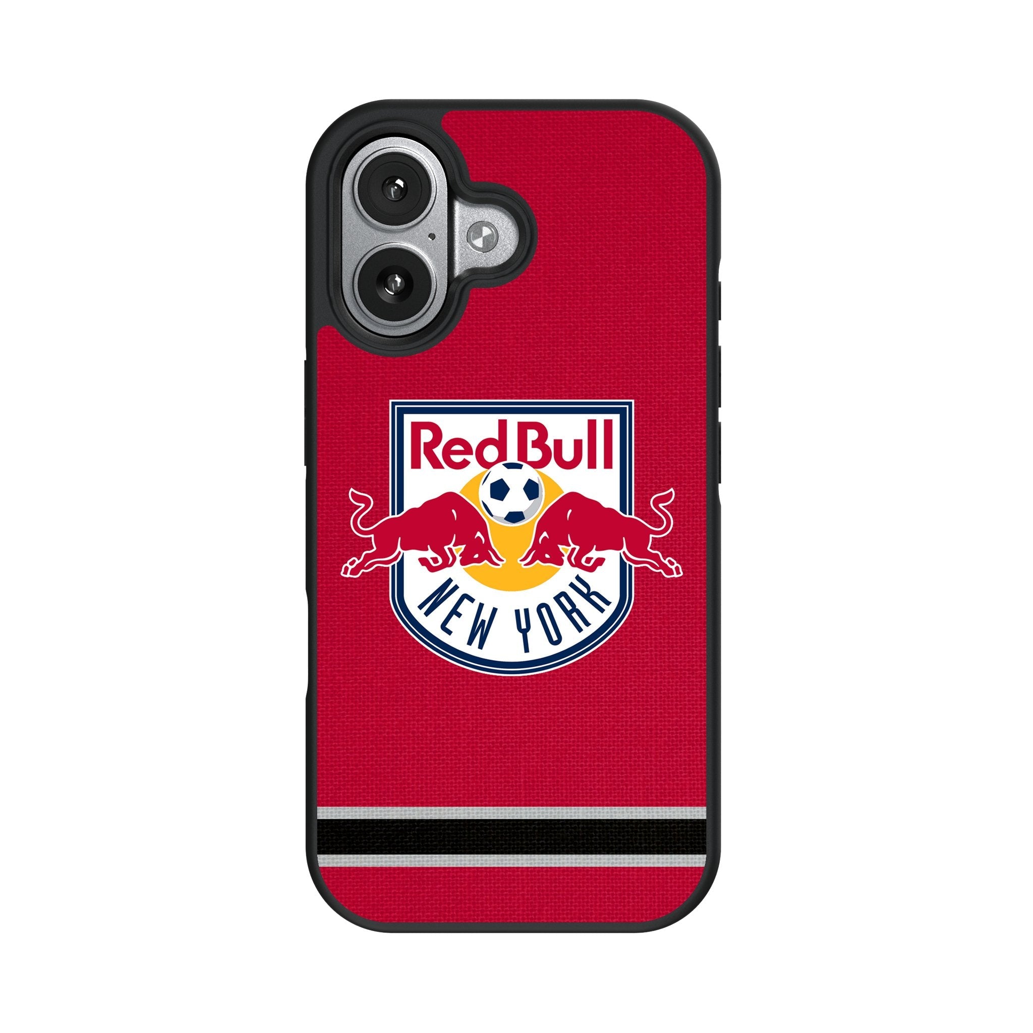 New York Red Bulls Stripe Bump Phone Case for Apple iPhone 17 Series 4