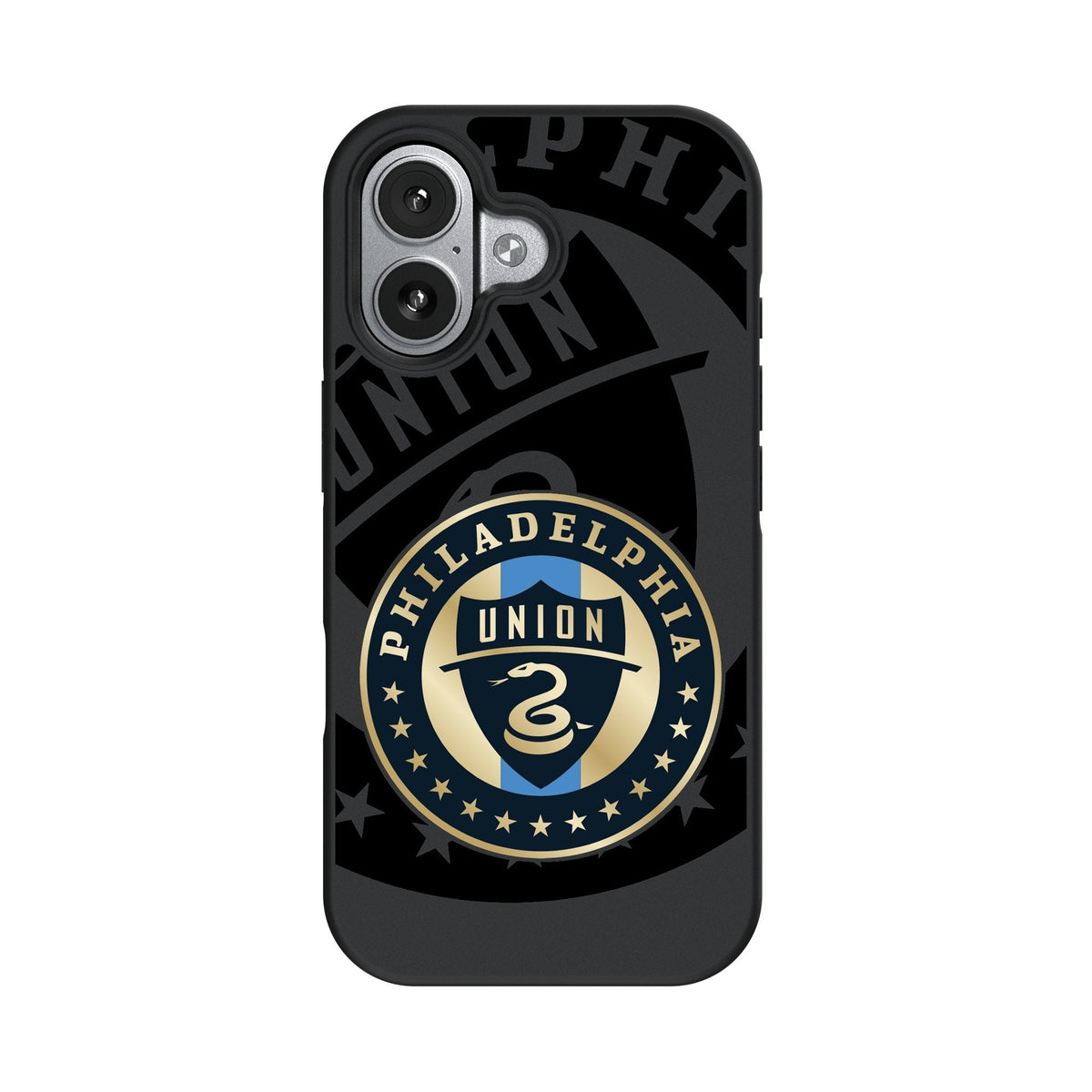 Philadelphia Union Monocolor Tilt Bump Phone Case for Apple iPhone 17 Series 4