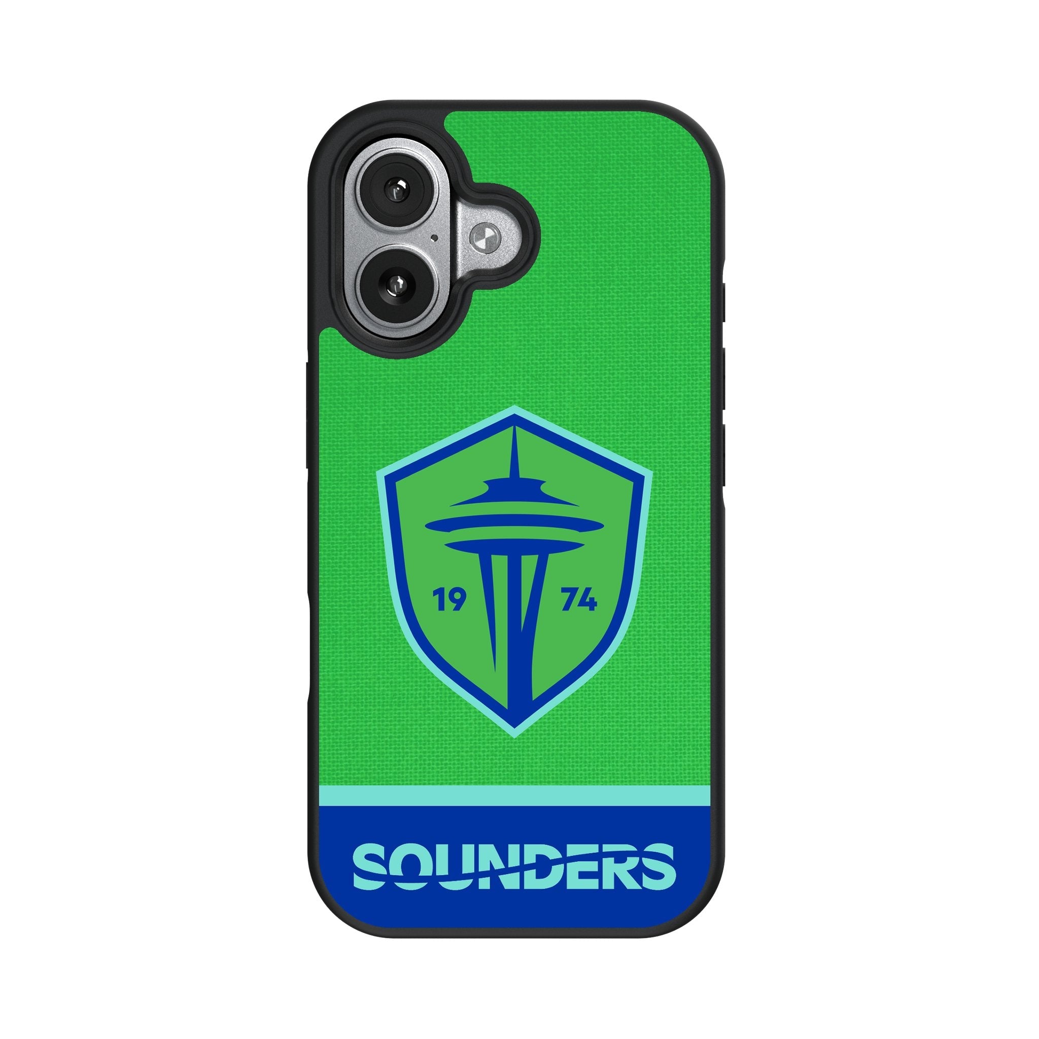 Seattle Sounders FC Endzone Solid Bump Phone Case for Apple iPhone 17 Series 4
