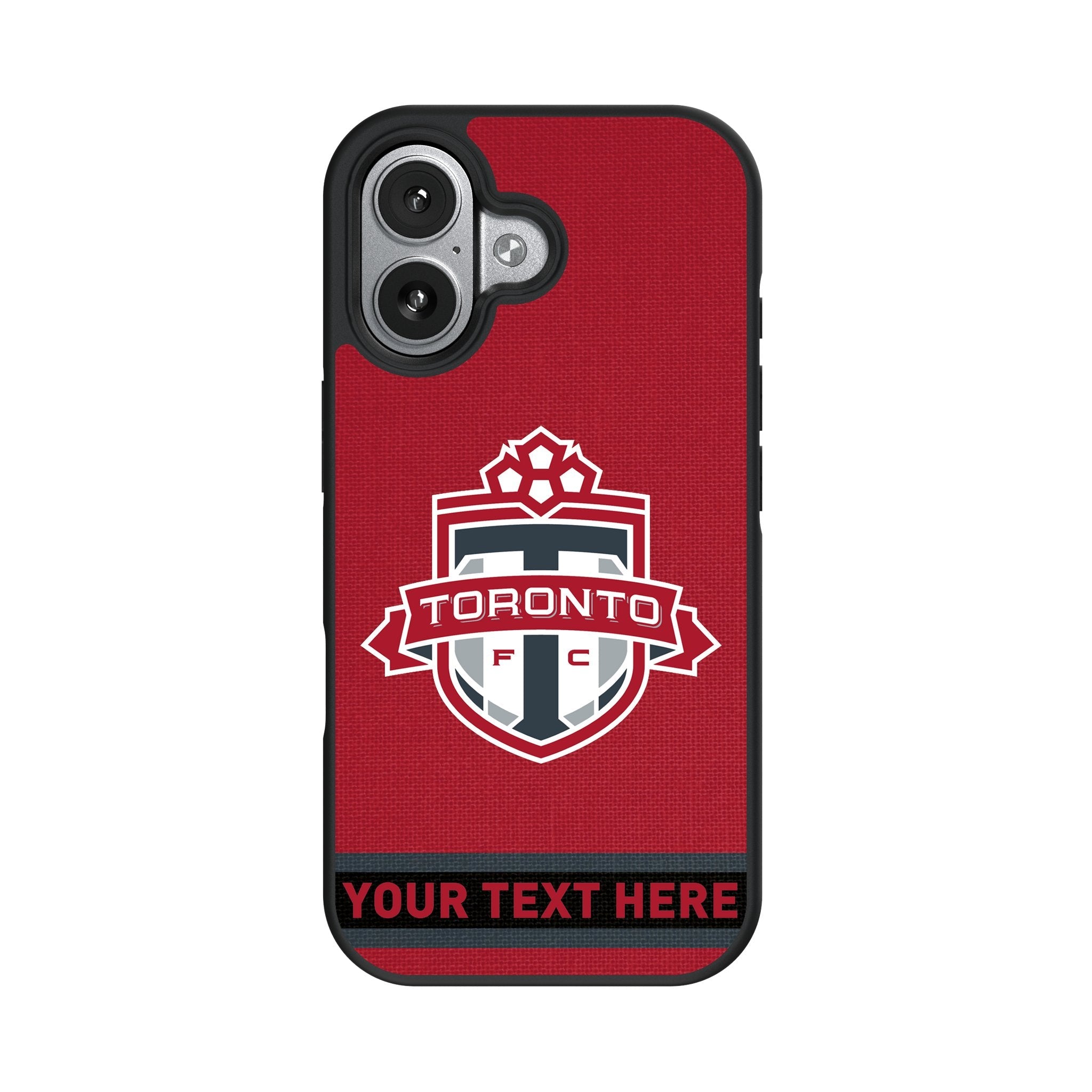 Toronto FC Personalized Stripe Bump Phone Case for Apple iPhone 17 Series 4