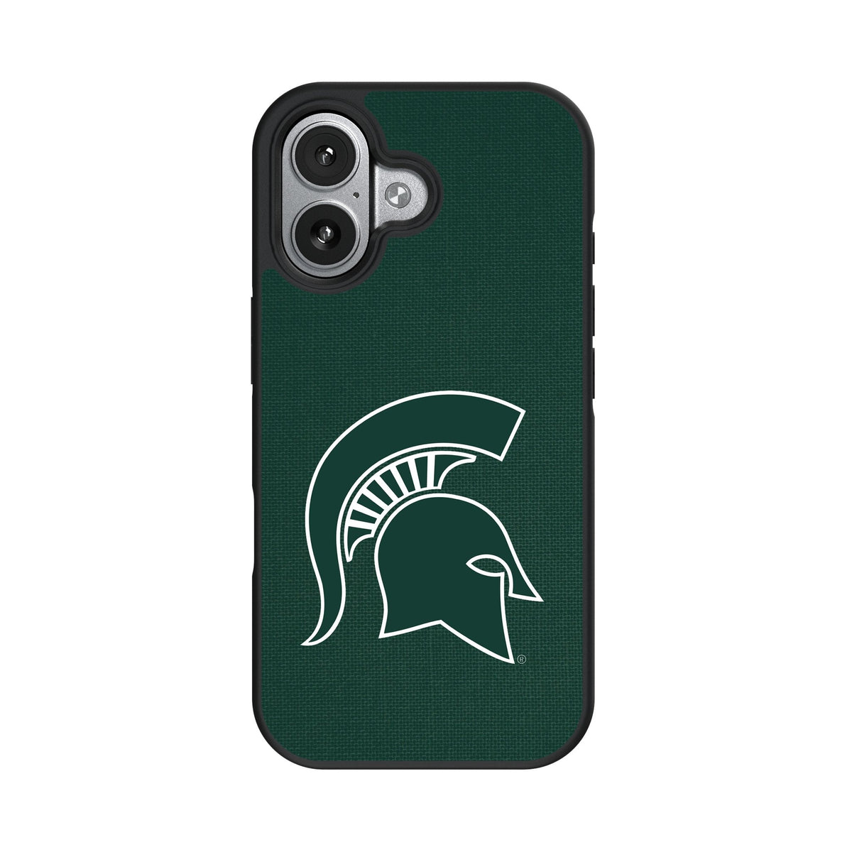 Michigan State University Spartans Solid Bump Phone Case for Apple iPhone 17 Series 4
