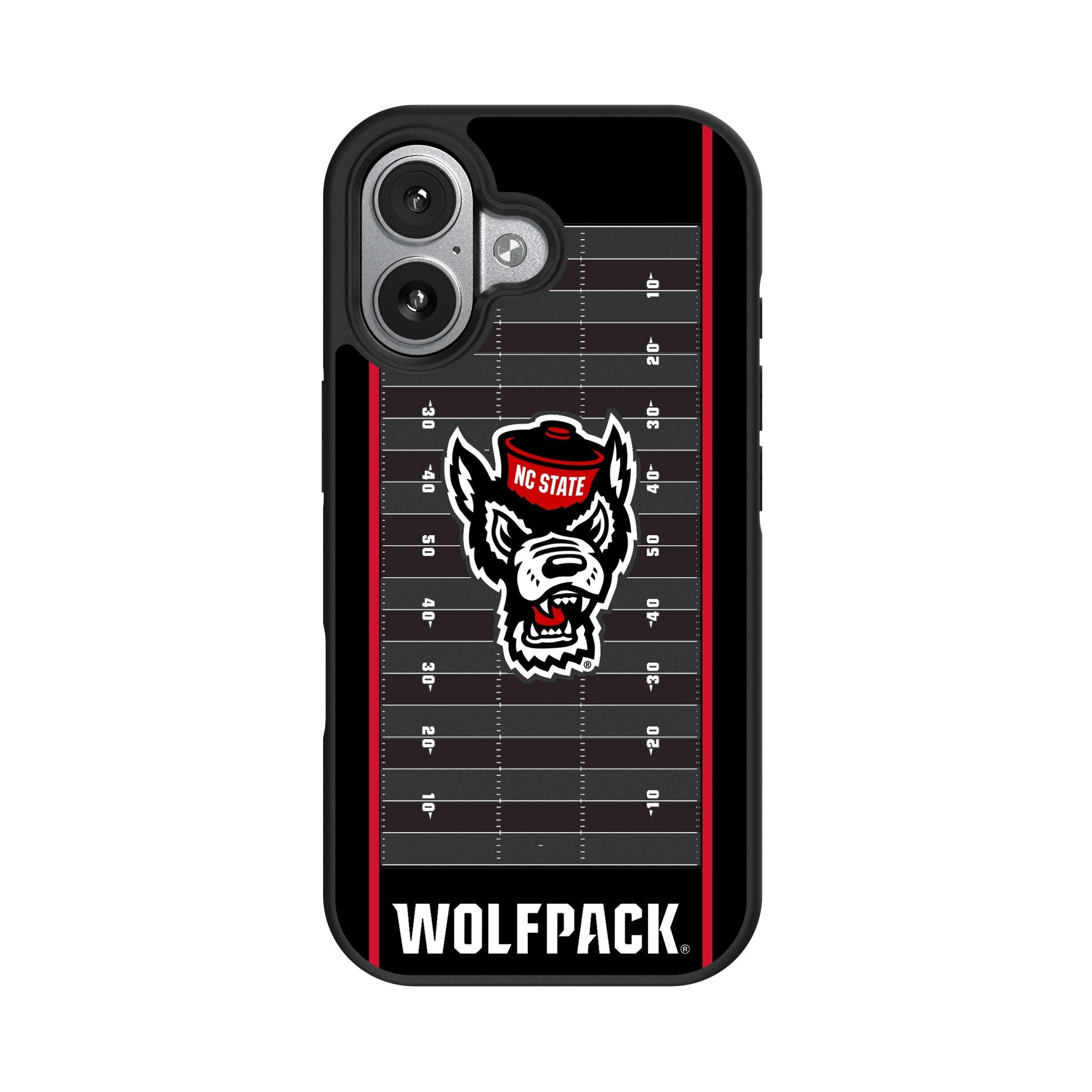 North Carolina State University Wolfpack Field Bump Phone Case for Apple iPhone 17 Series 4