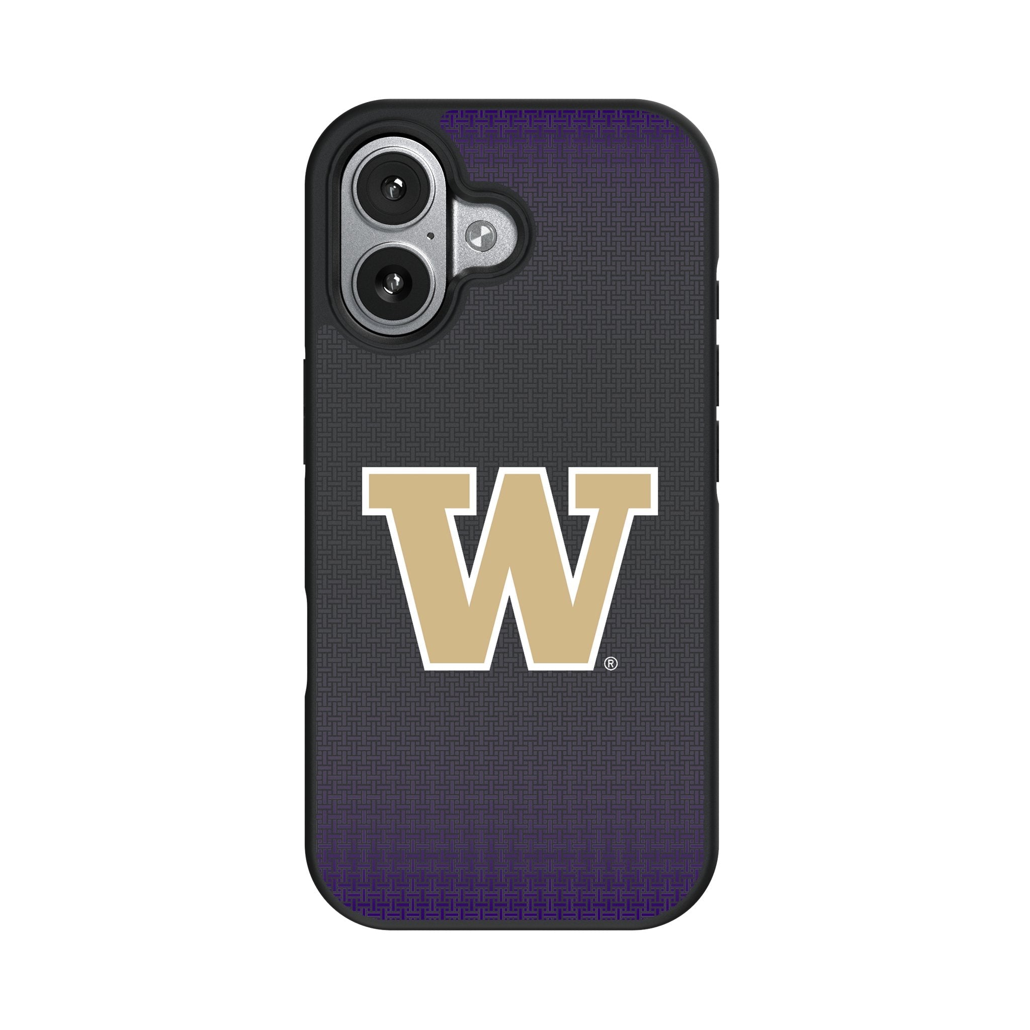 University of Washington Huskies Linen Bump Phone Case for Apple iPhone 17 Series 4