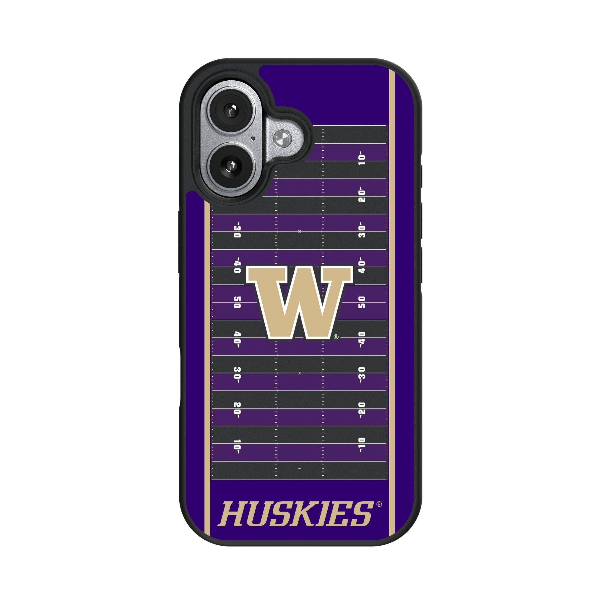 University of Washington Huskies Field Bump Phone Case for Apple iPhone 17 Series 4
